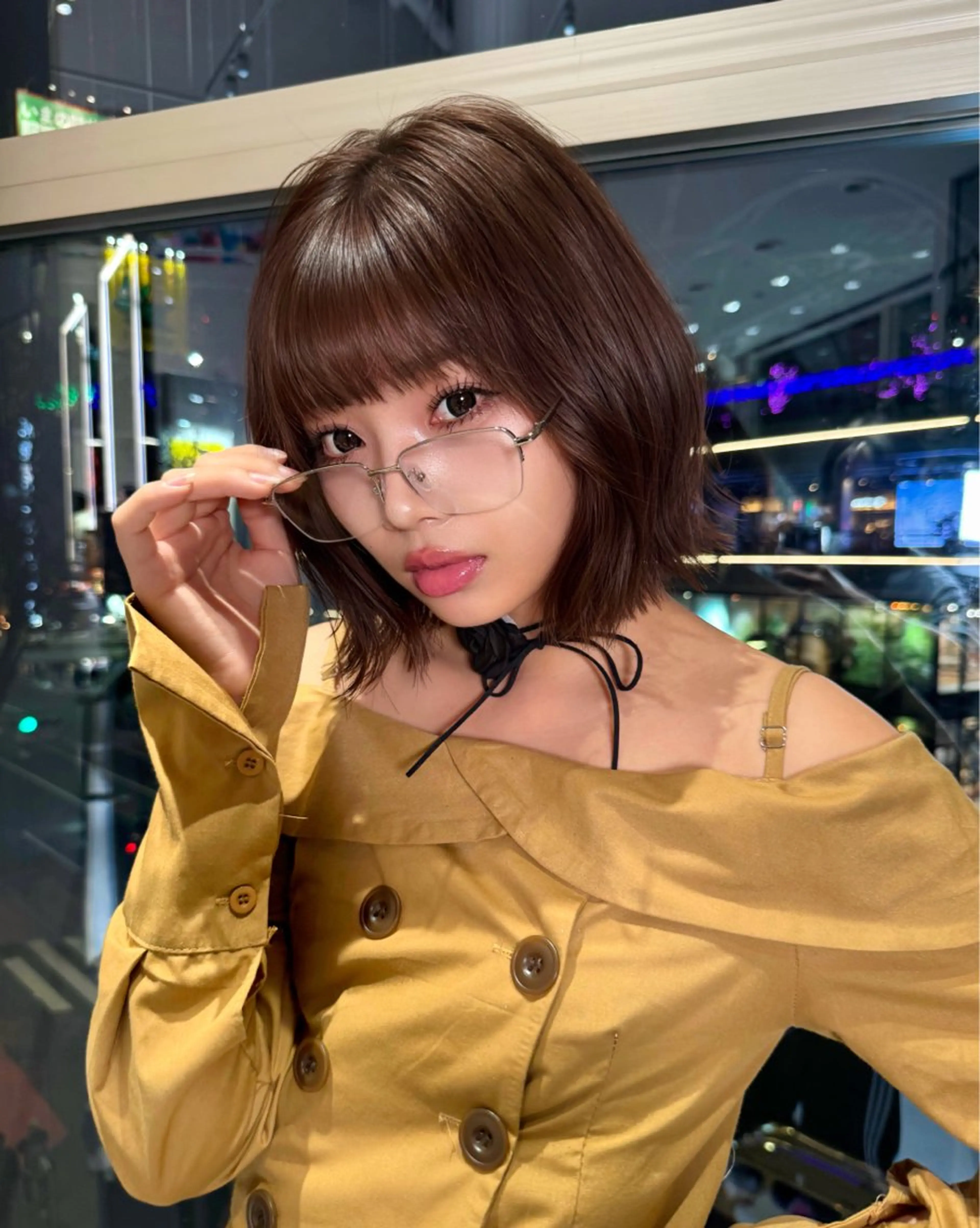 ミディアム ミディアムレイヤー レイヤーカット 萩原 陸斗のヘアスタイル