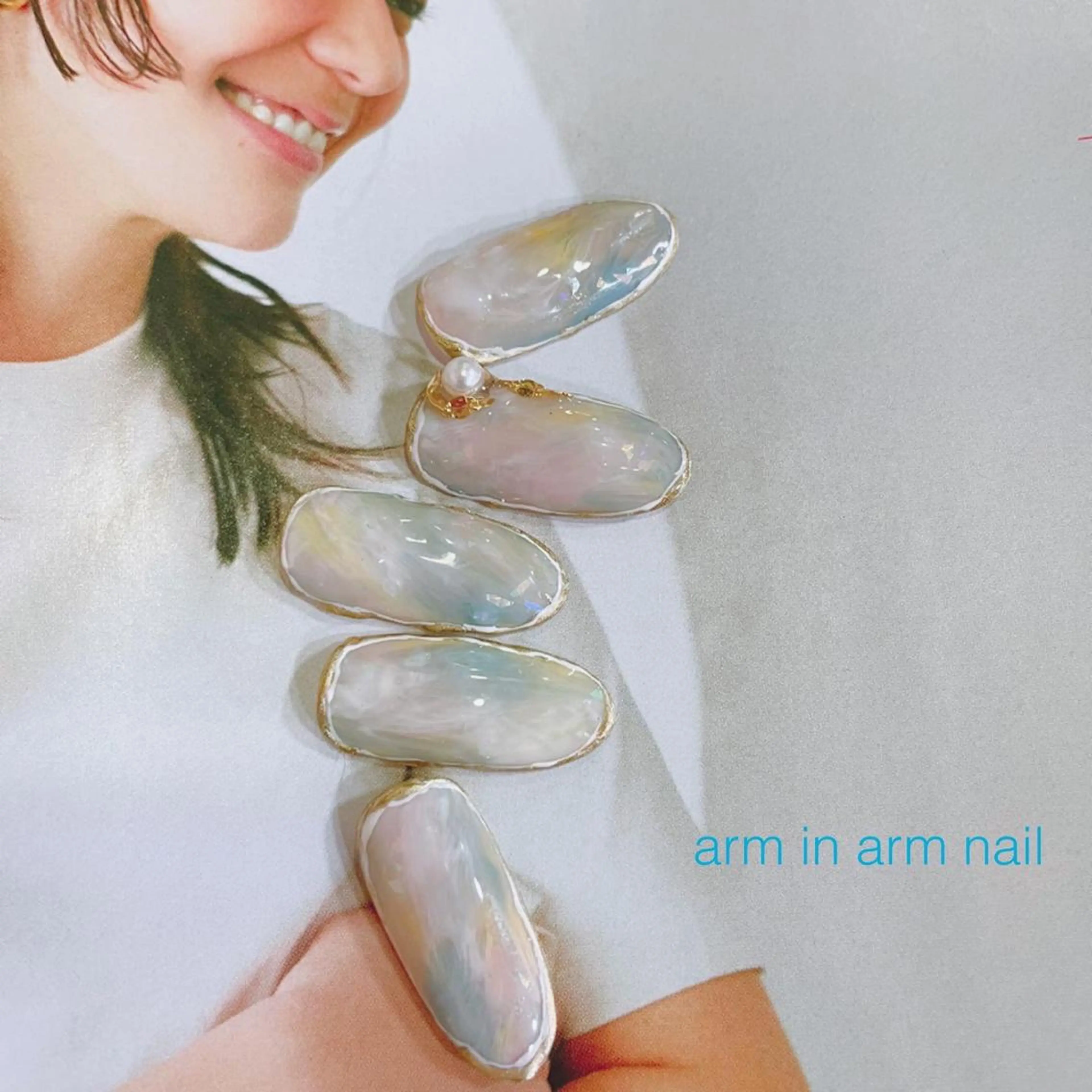 ネイル arm in arm ︎✿Yamamotoのマツエク・マツパデザイン