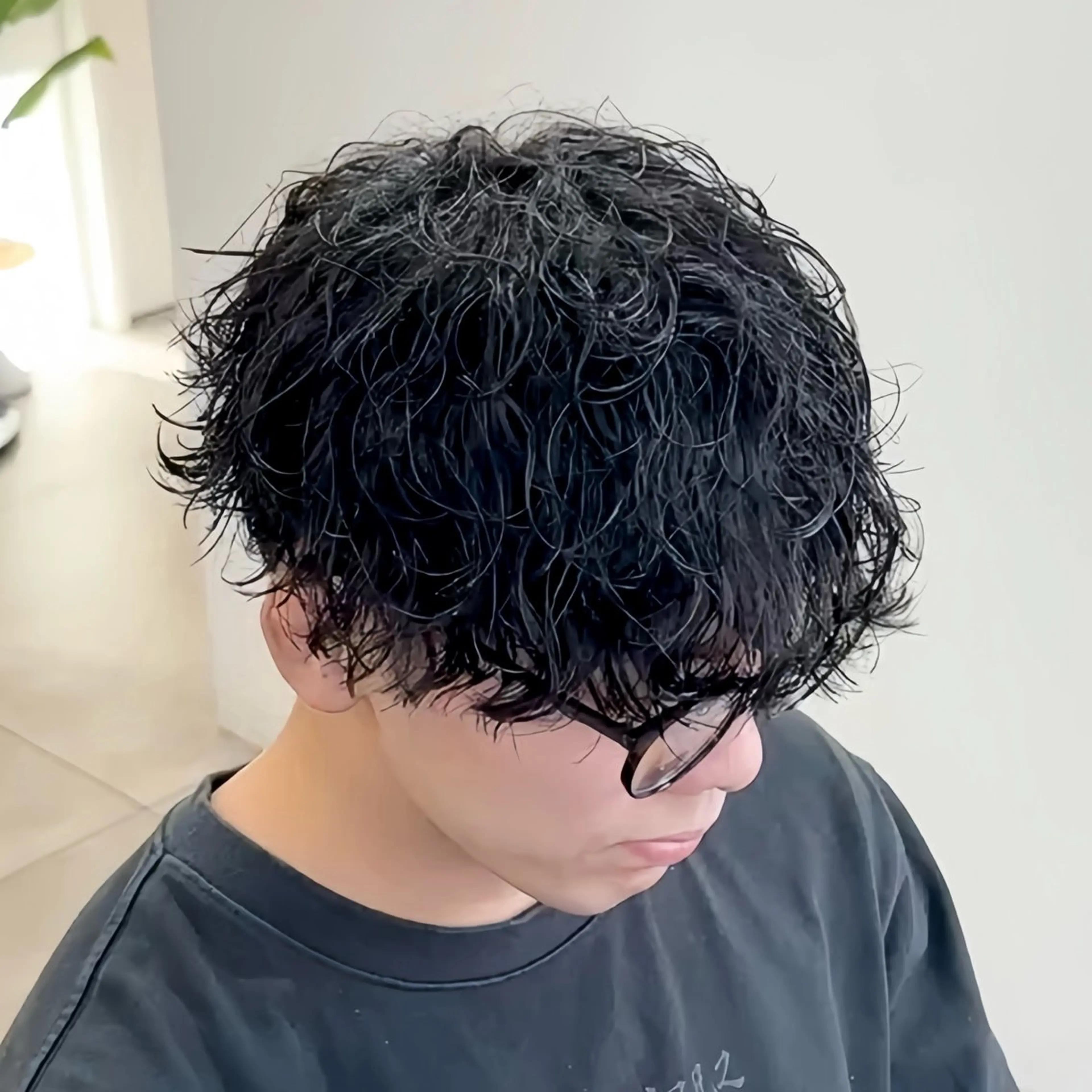 パーマ メンズ メンズパーマ 波巻きパーマ メンズパーマ/新宿/ サイカショウイチのヘアスタイル