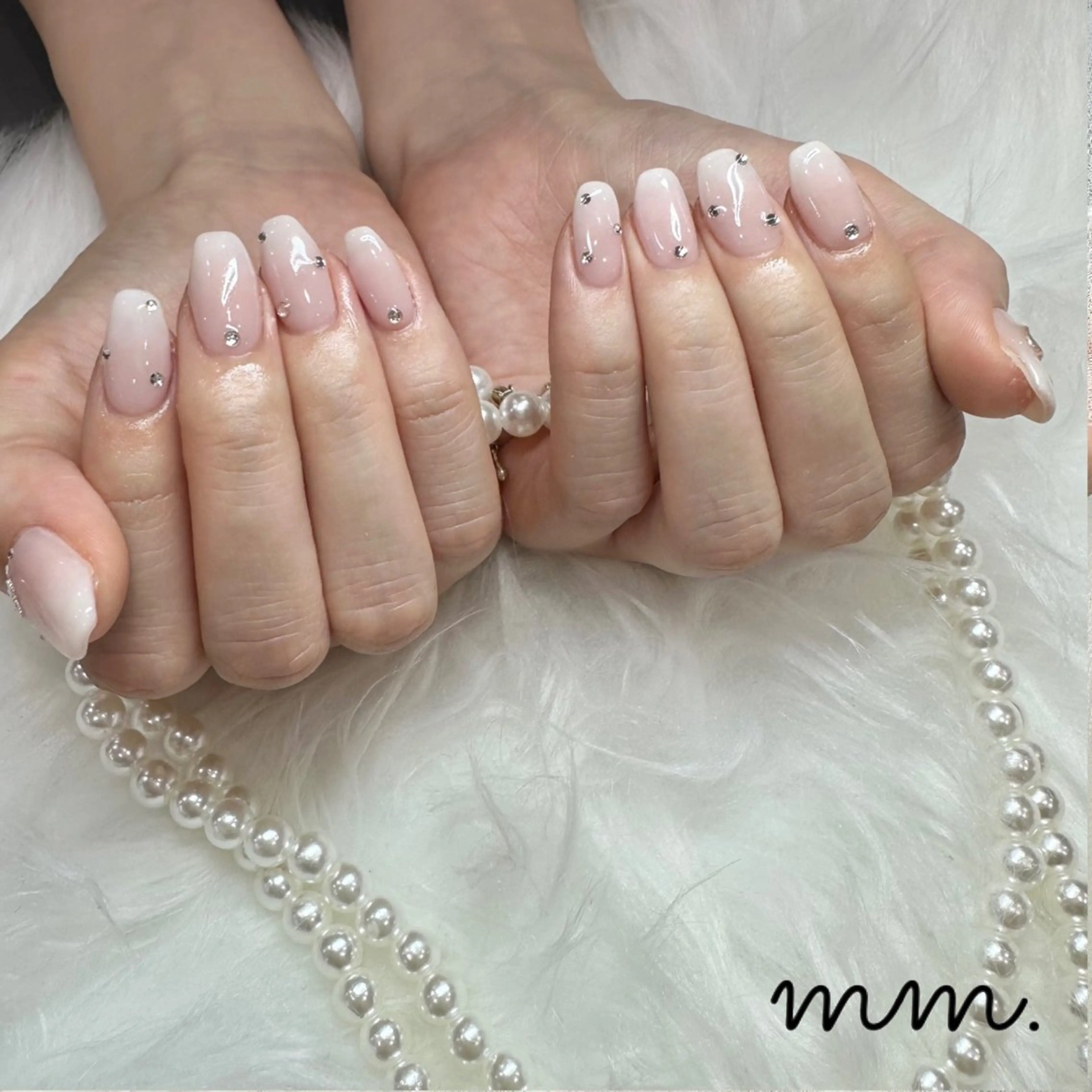 ネイル ハンドネイル 🩷🩵mm.大宮 Riyo🧸🩵🩷のネイルデザイン