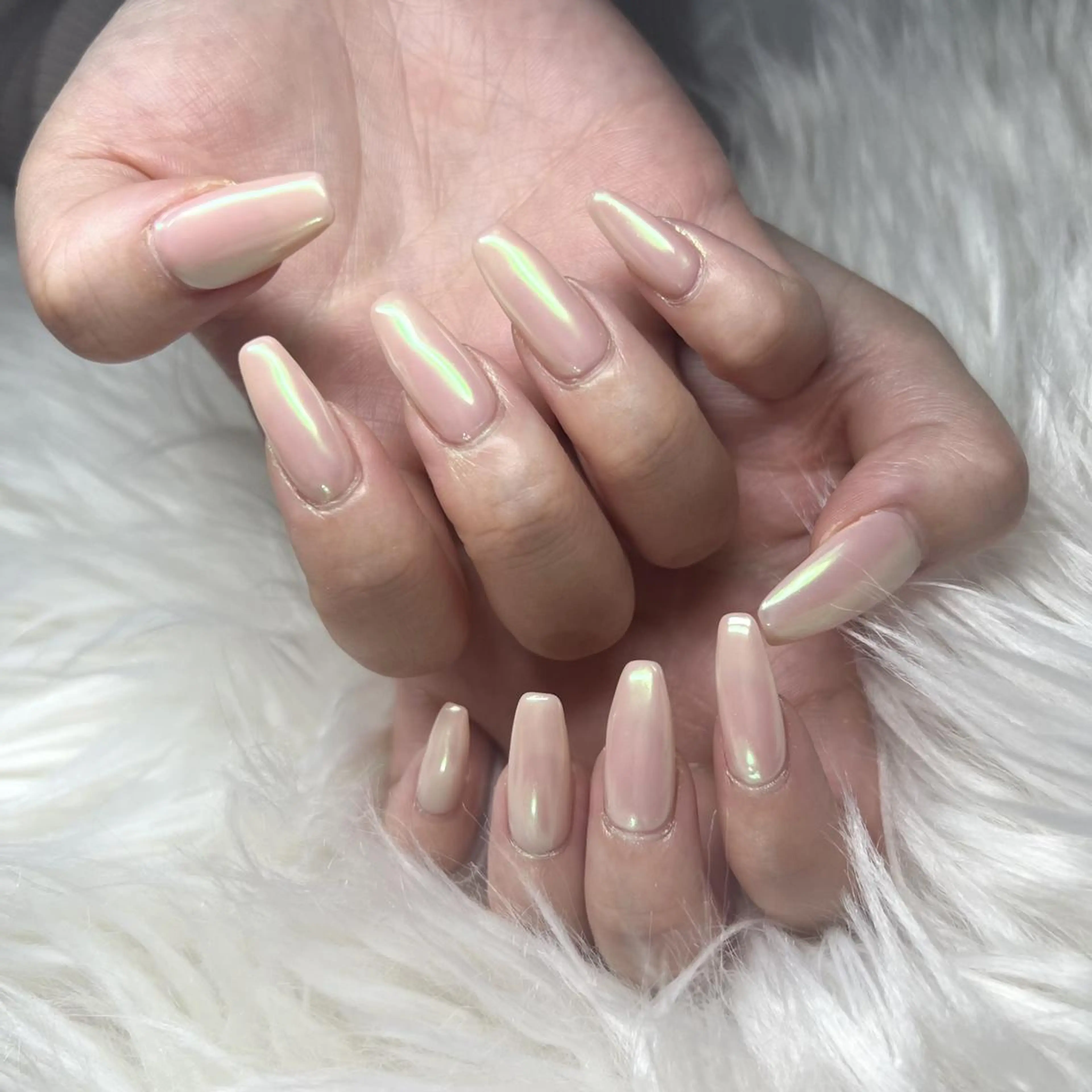 ハンド ミラーorオーロラの写真