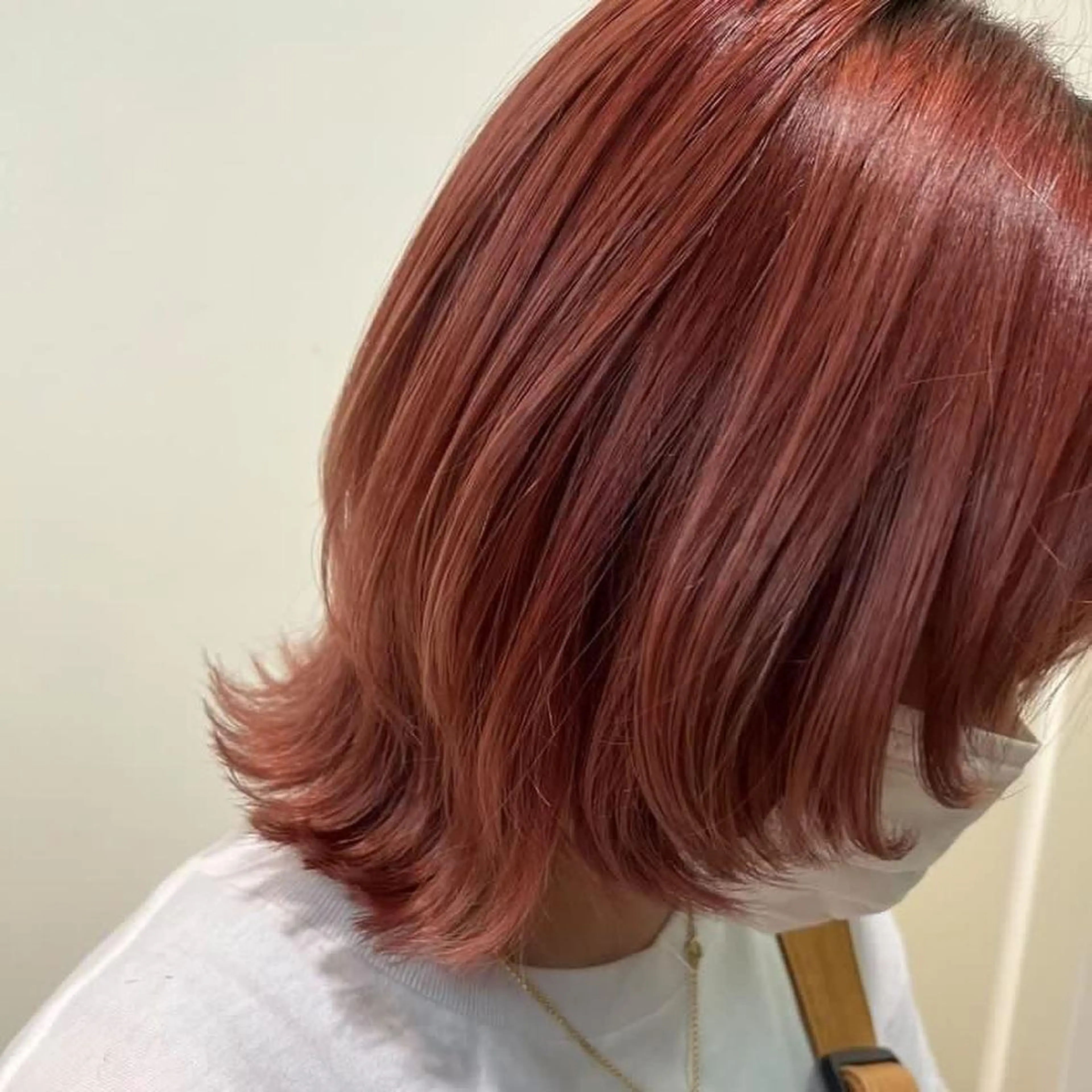 ショート カラー ブリーチ カシス 透明感カラー ピンクカラー Iris by artina 武蔵小杉店【イリス バイ アルティナ】所属・🎼レイヤー/顔周り カット/nene♬のヘアスタイル