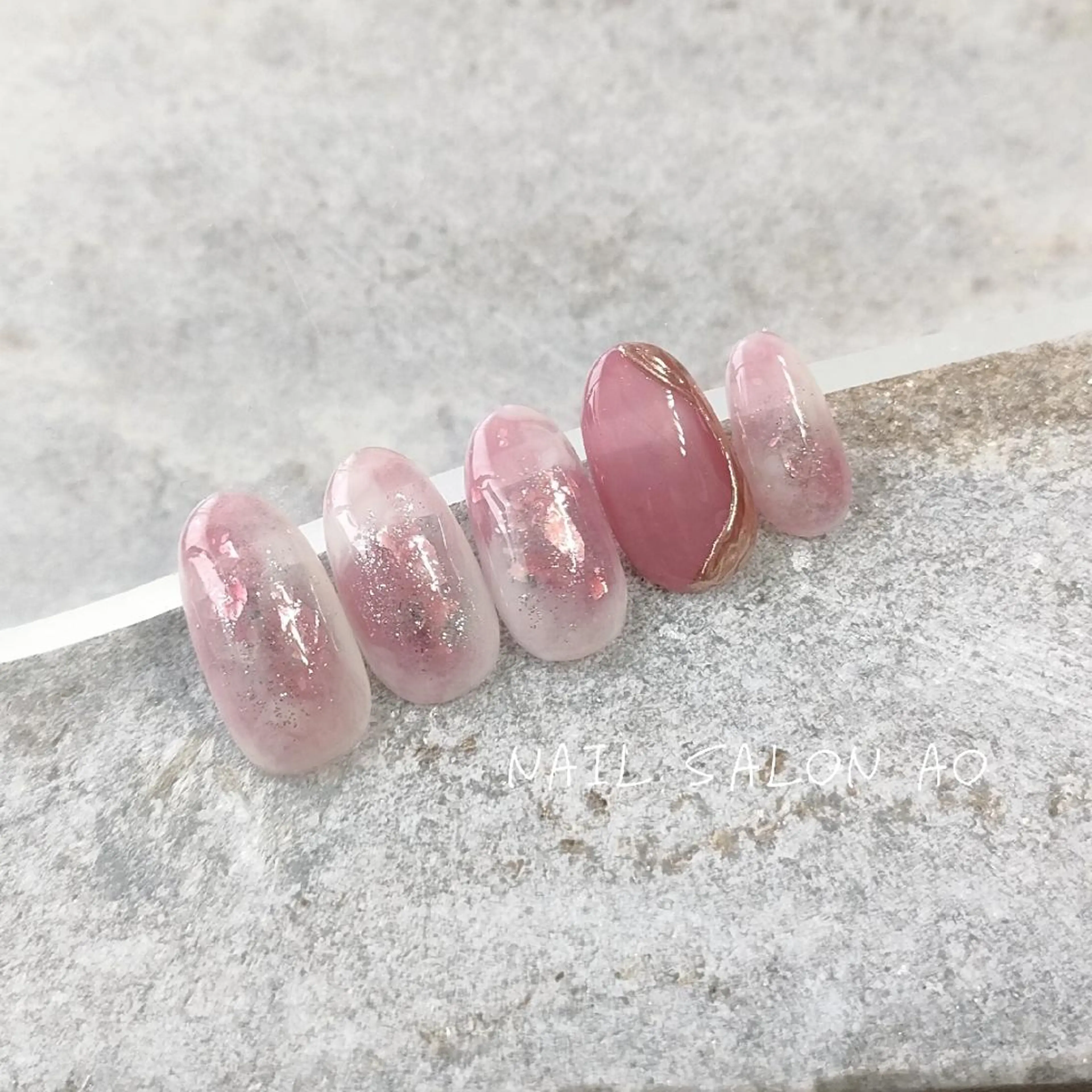 ネイル Nail Salon   AO✳Emiのネイルデザイン