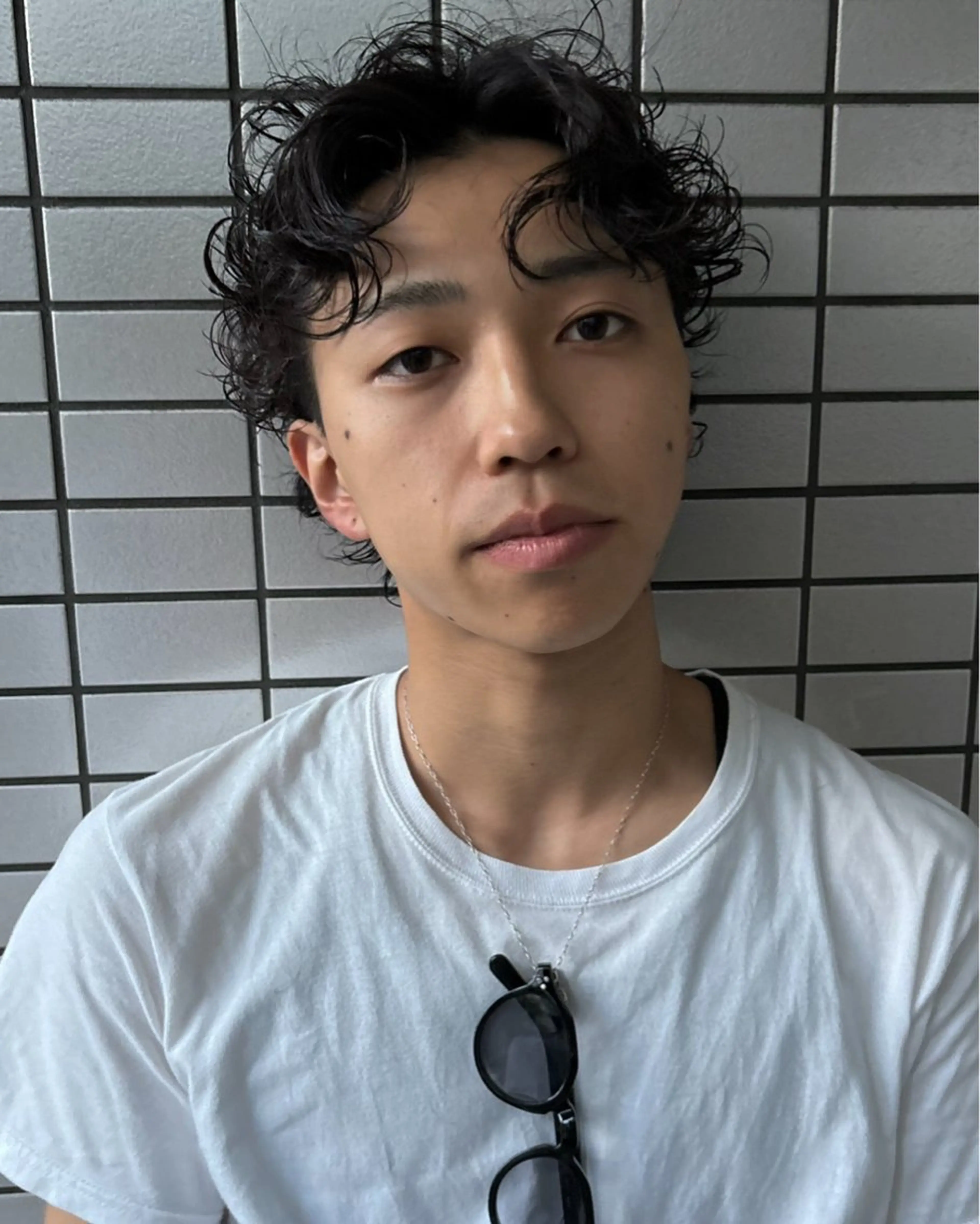 【メンズの身だしなみまとめました】メンズカット+パーマ+眉カット+頭皮ケアヘッドスパの写真