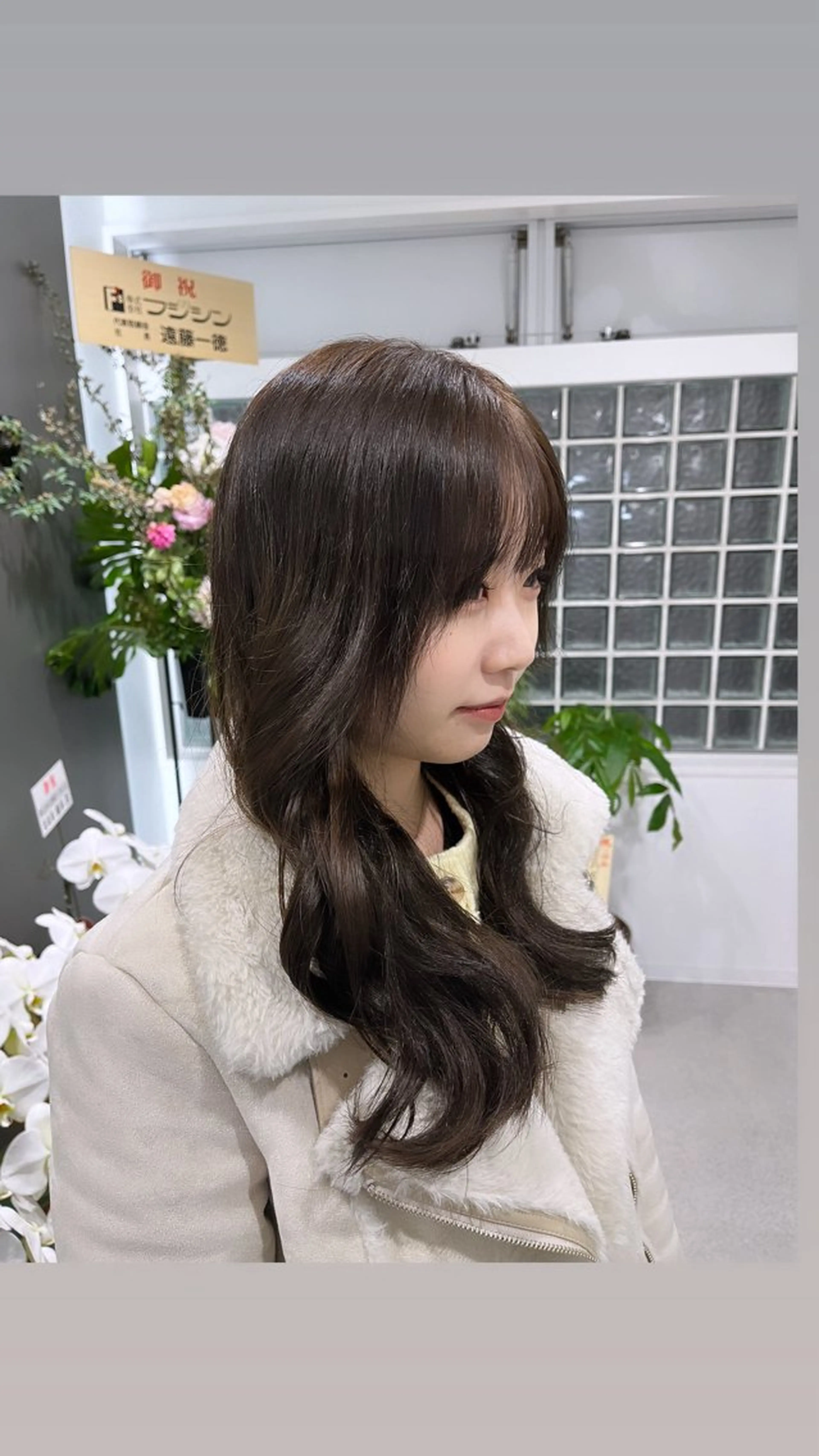 ロング カラー 縮毛矯正/ハイトーン /パーマ/前原汐🎐のヘアスタイル