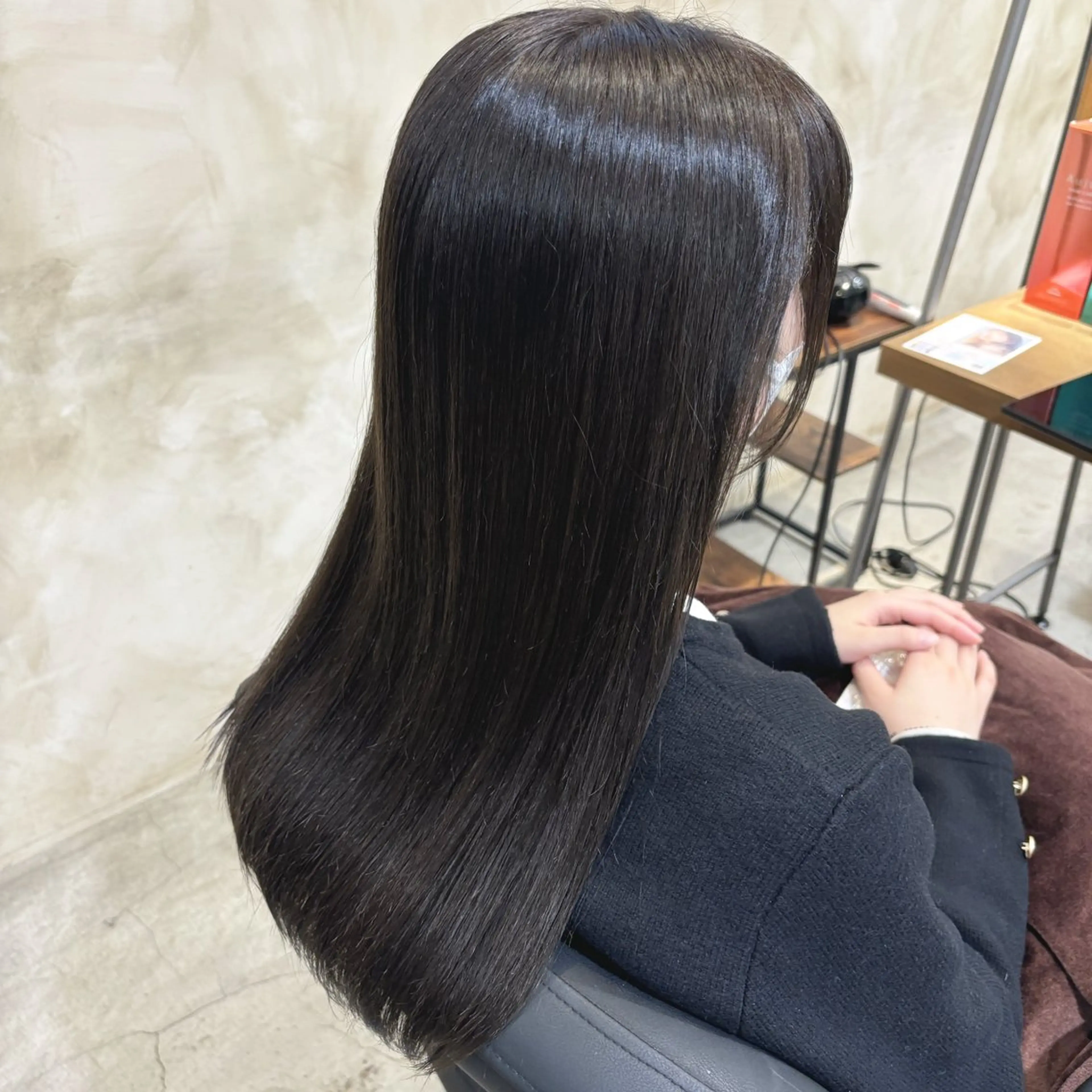 🪻🤍カット＋カラー＋Aujuaインメトリィトリートメント（シャンプー込み）💜🐩の写真