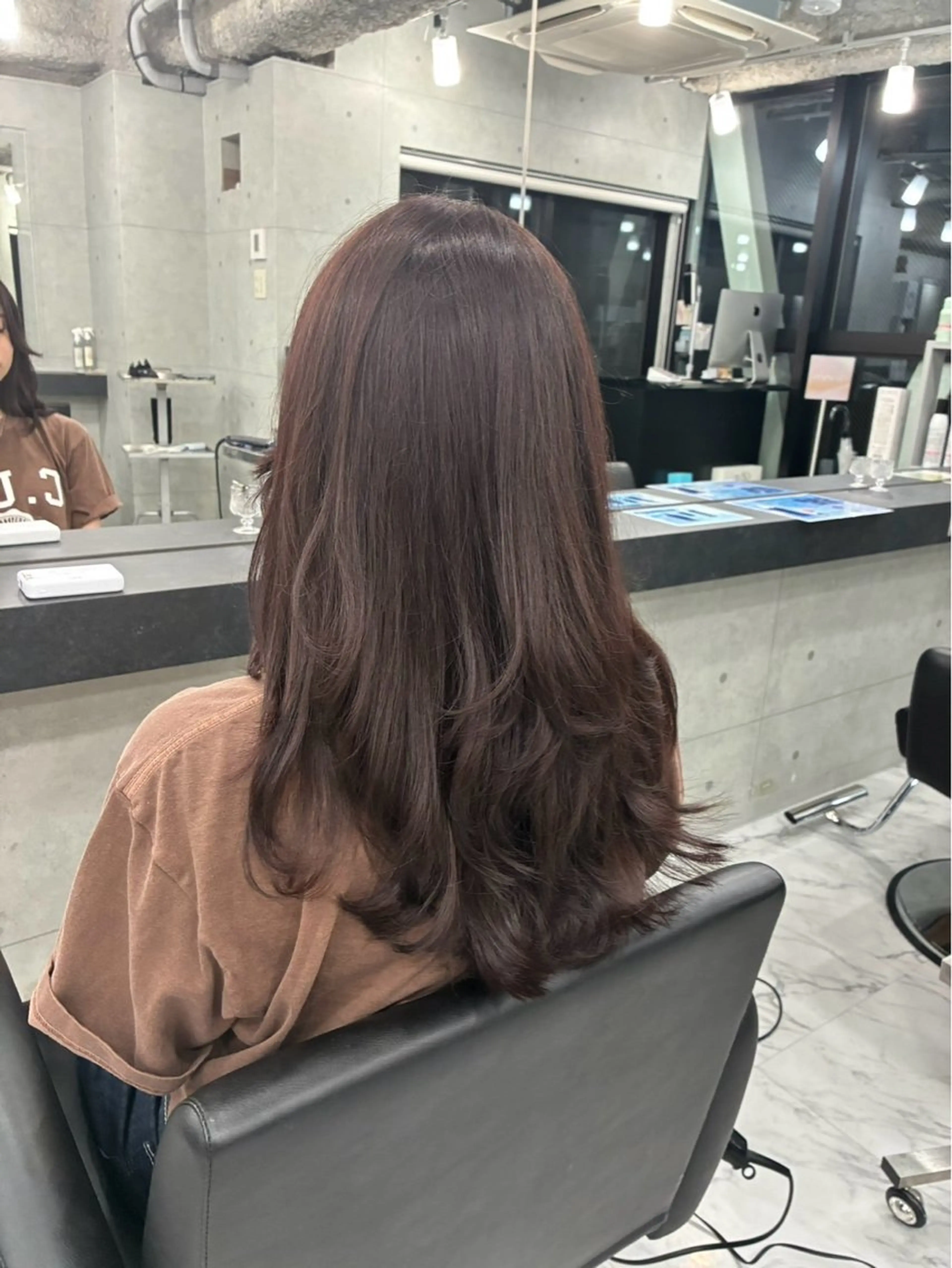 ロング カラー カット ヘアカラー トリートメント Endearing所属・Endearing 北澤那未🌟銀座のヘアスタイル