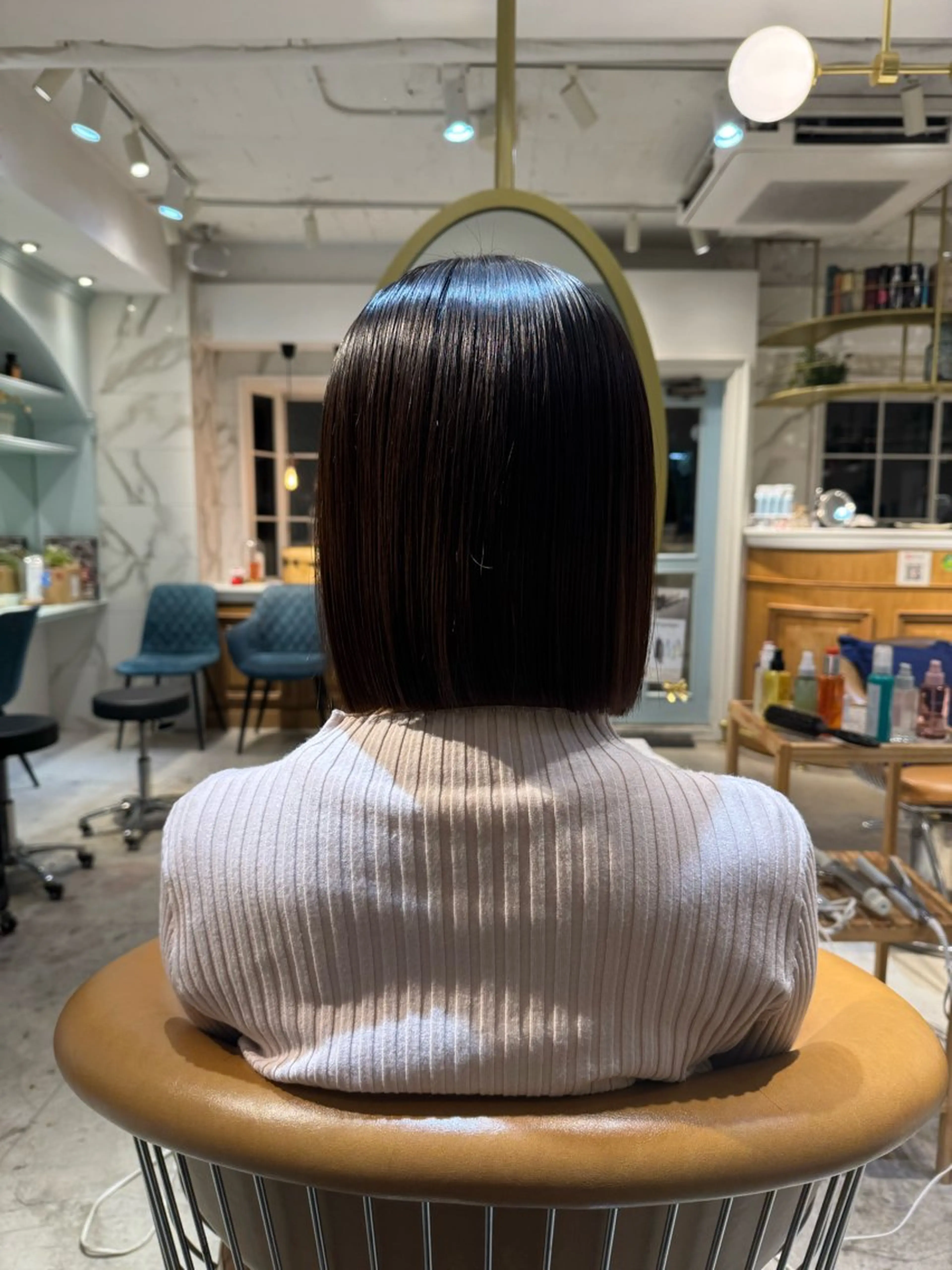 ミディアム ボブ 髪質改善/ボブ /韓国/erikoのヘアスタイル