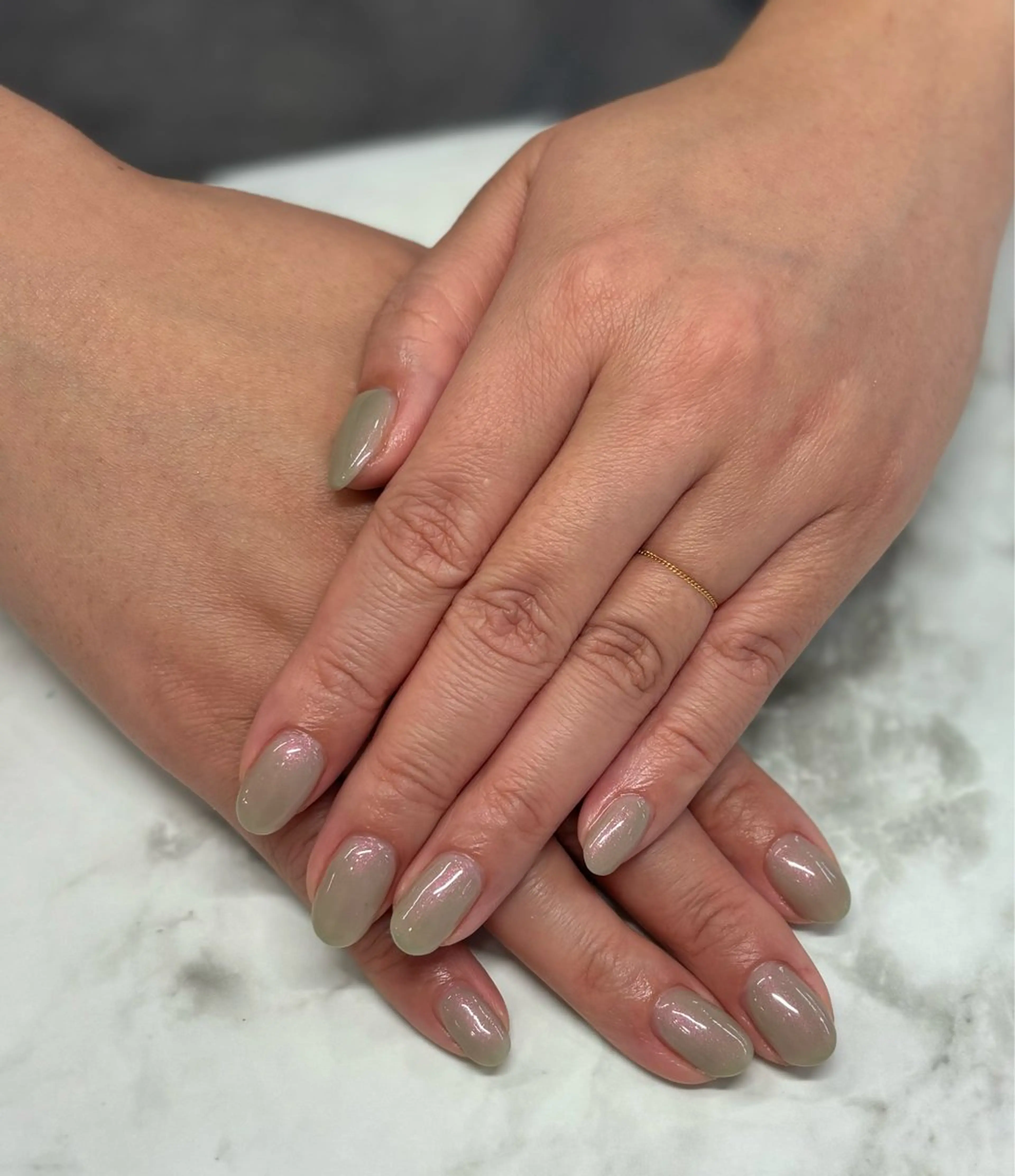 ネイル グリーン 春ネイル Lani たみのネイルデザイン