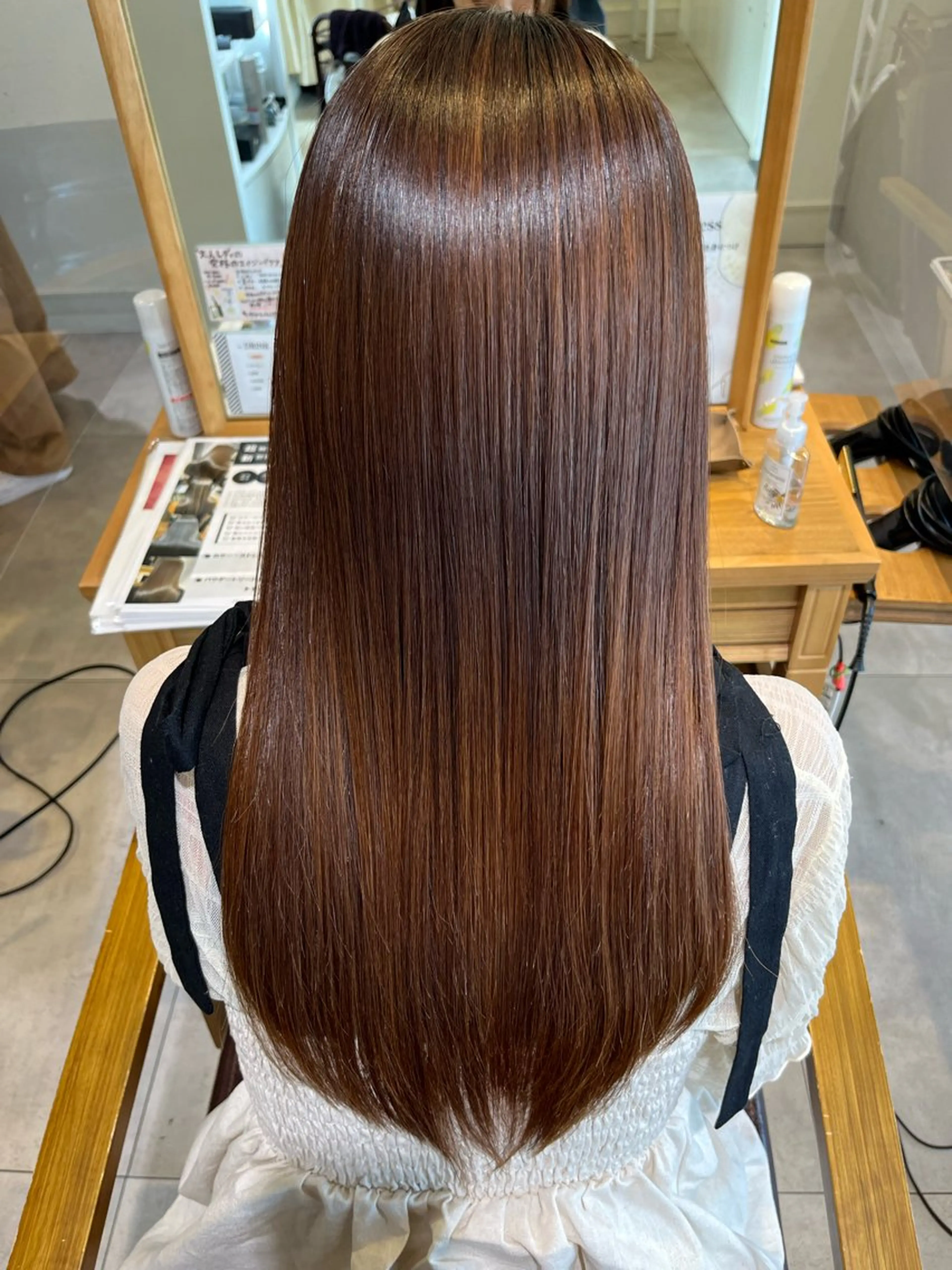 ロング パーマ BLENDby happiness所属・KAORU/絹髪 /髪質改善/奈良のヘアスタイル