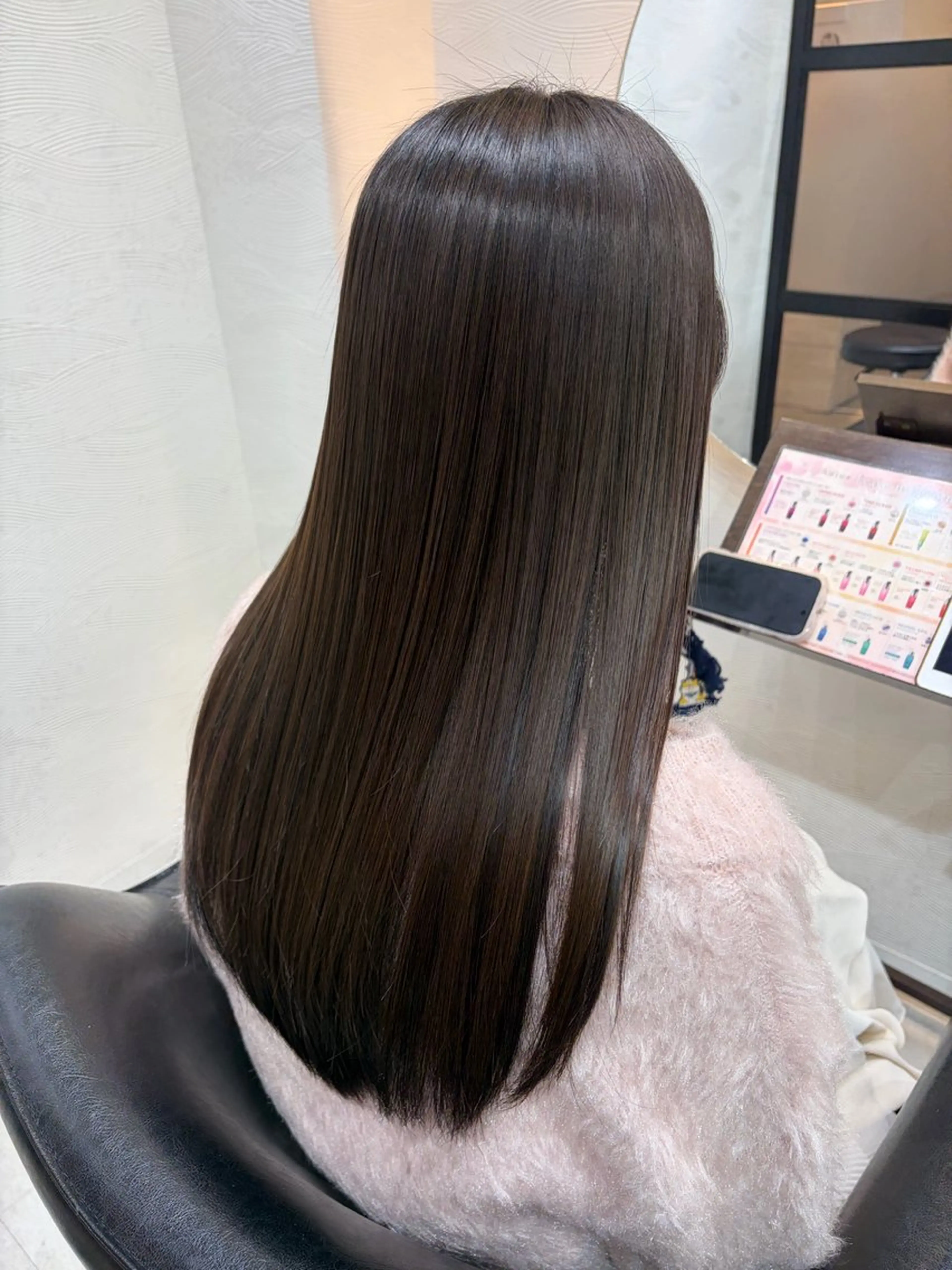ロング カラー カット ヘアカラー トリートメント 【ニュアンスカラー・ 髪質改善】スズキカナのヘアスタイル