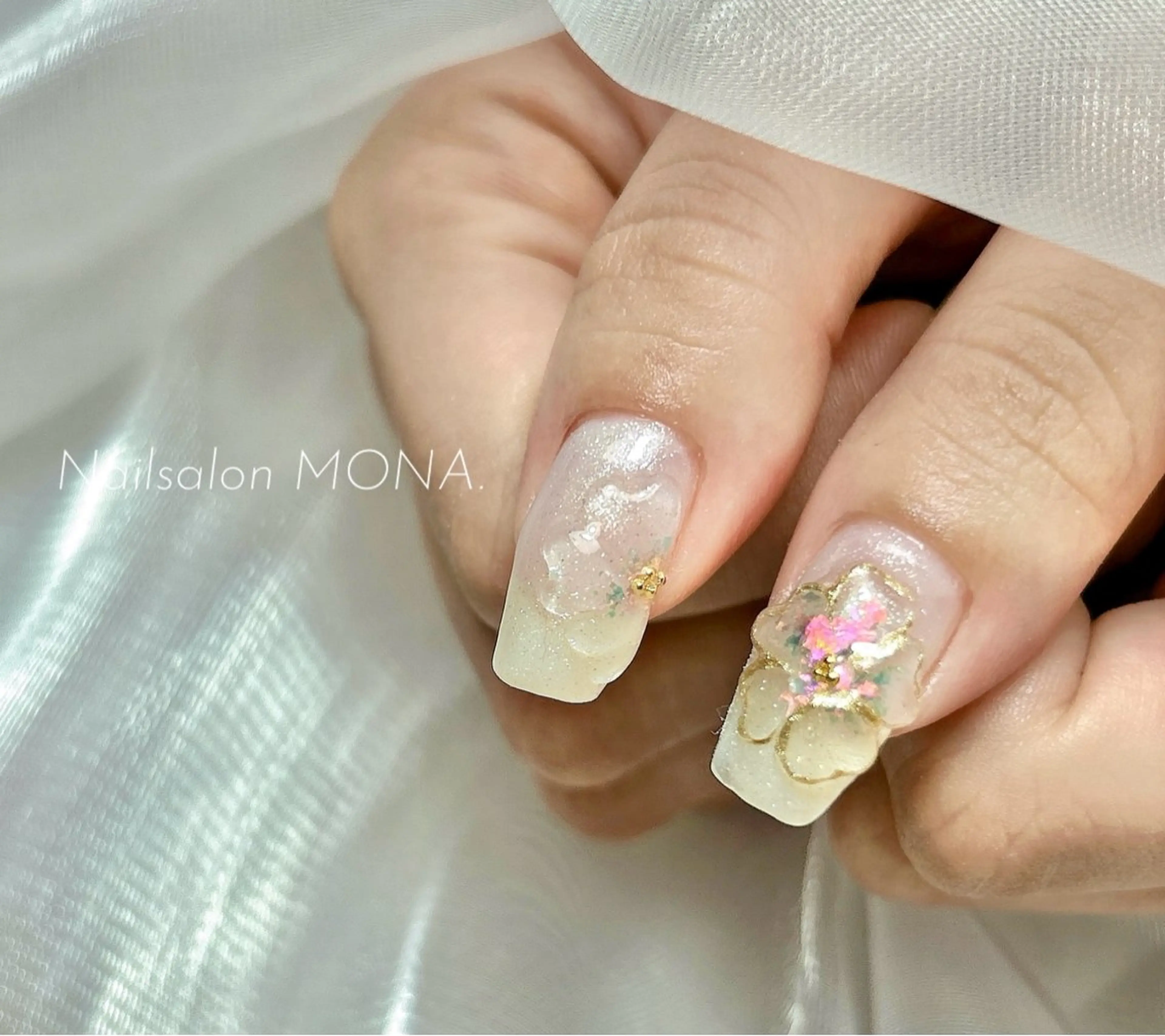 ネイル 桜ネイル Nailsalon MONA.のネイルデザイン