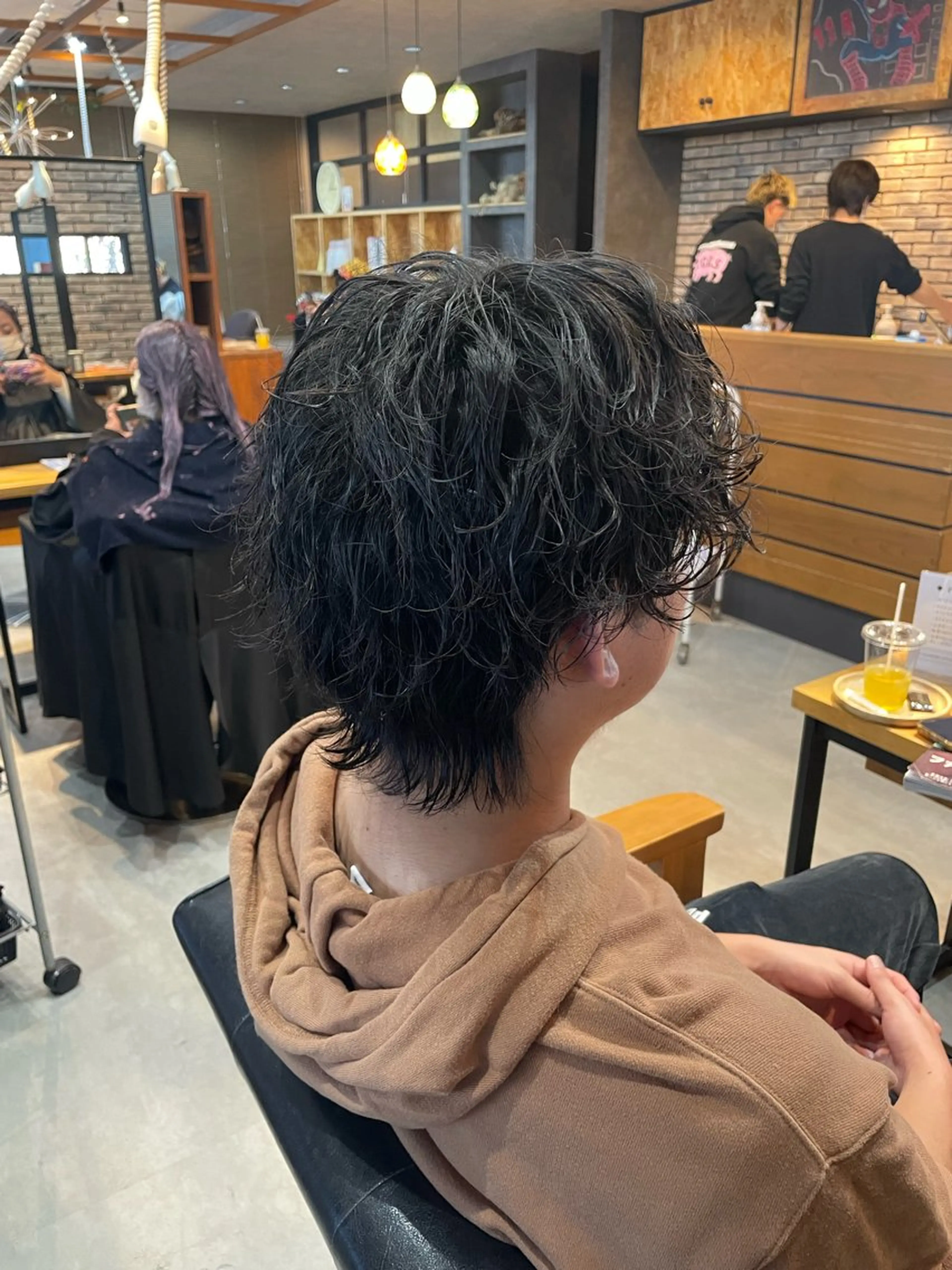 パーマ メンズ Latte川原店所属・金古 美優のヘアスタイル