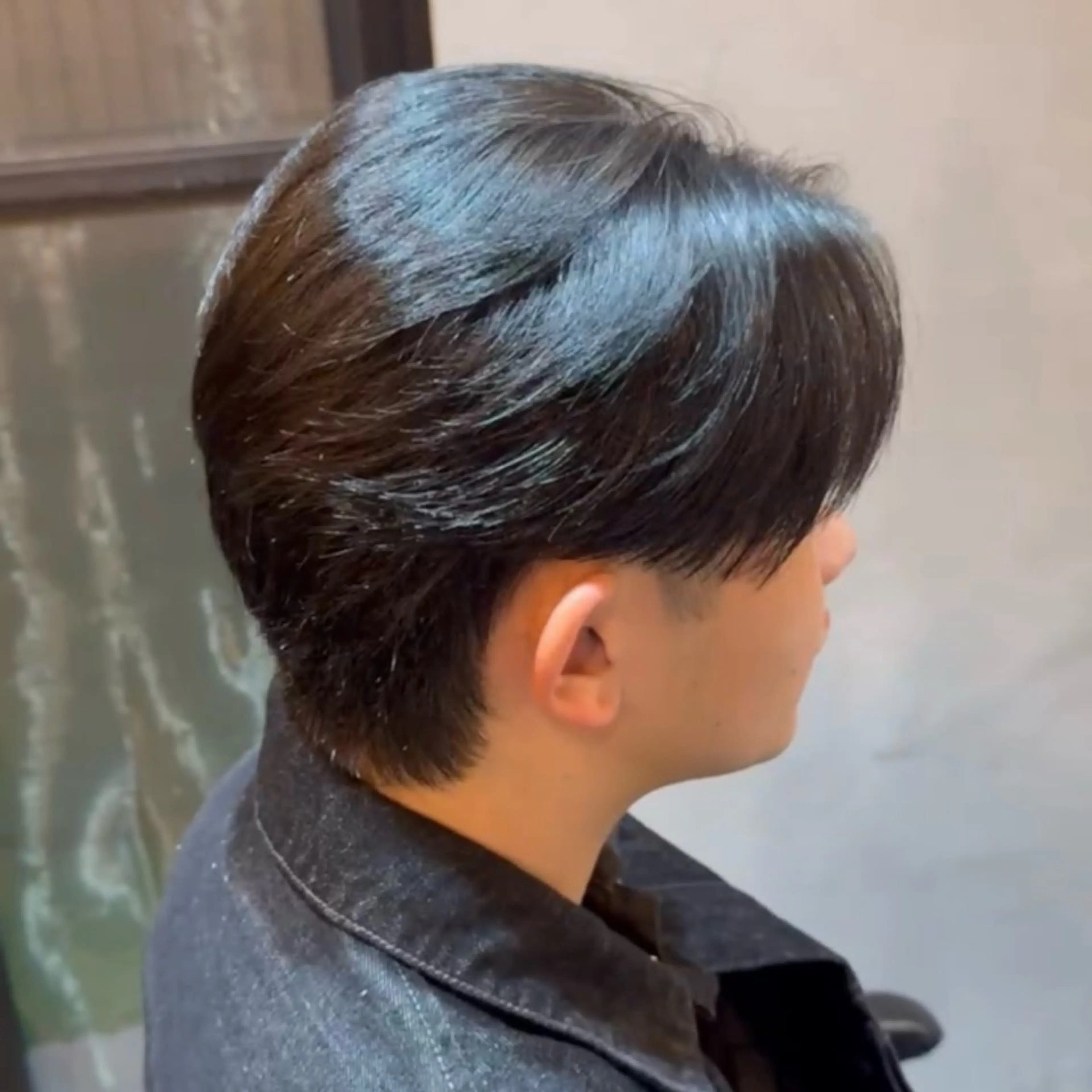 メンズ 縮毛矯正 シャドウ/縮毛矯正 メンズカット/みのるのヘアスタイル