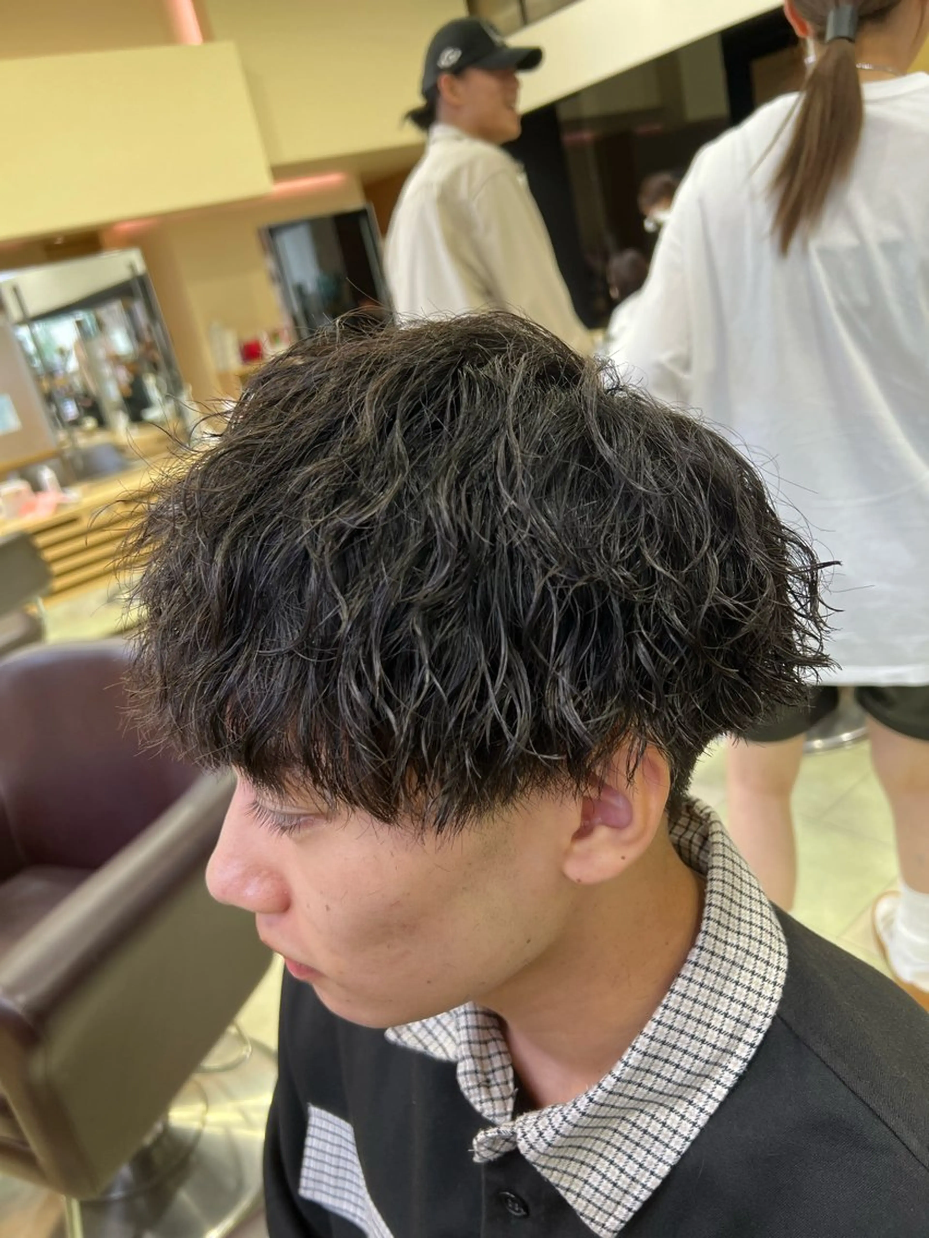 パーマ メンズ メンズカット松戸/韓 国/メンズパーマ航太のヘアスタイル