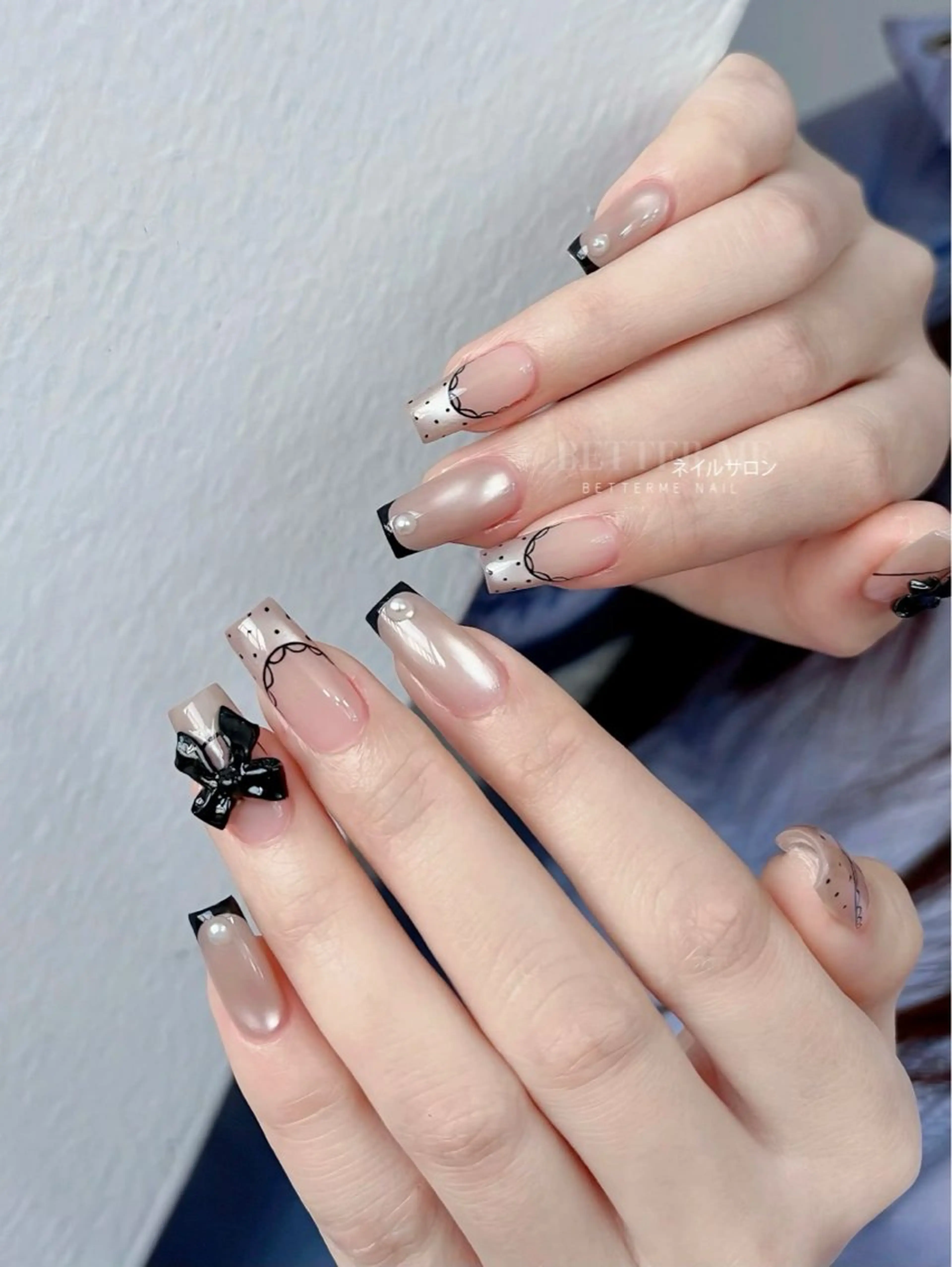 ネイル ハンドネイル BETTER ME ネイルサロン池田公園のネイルデザイン