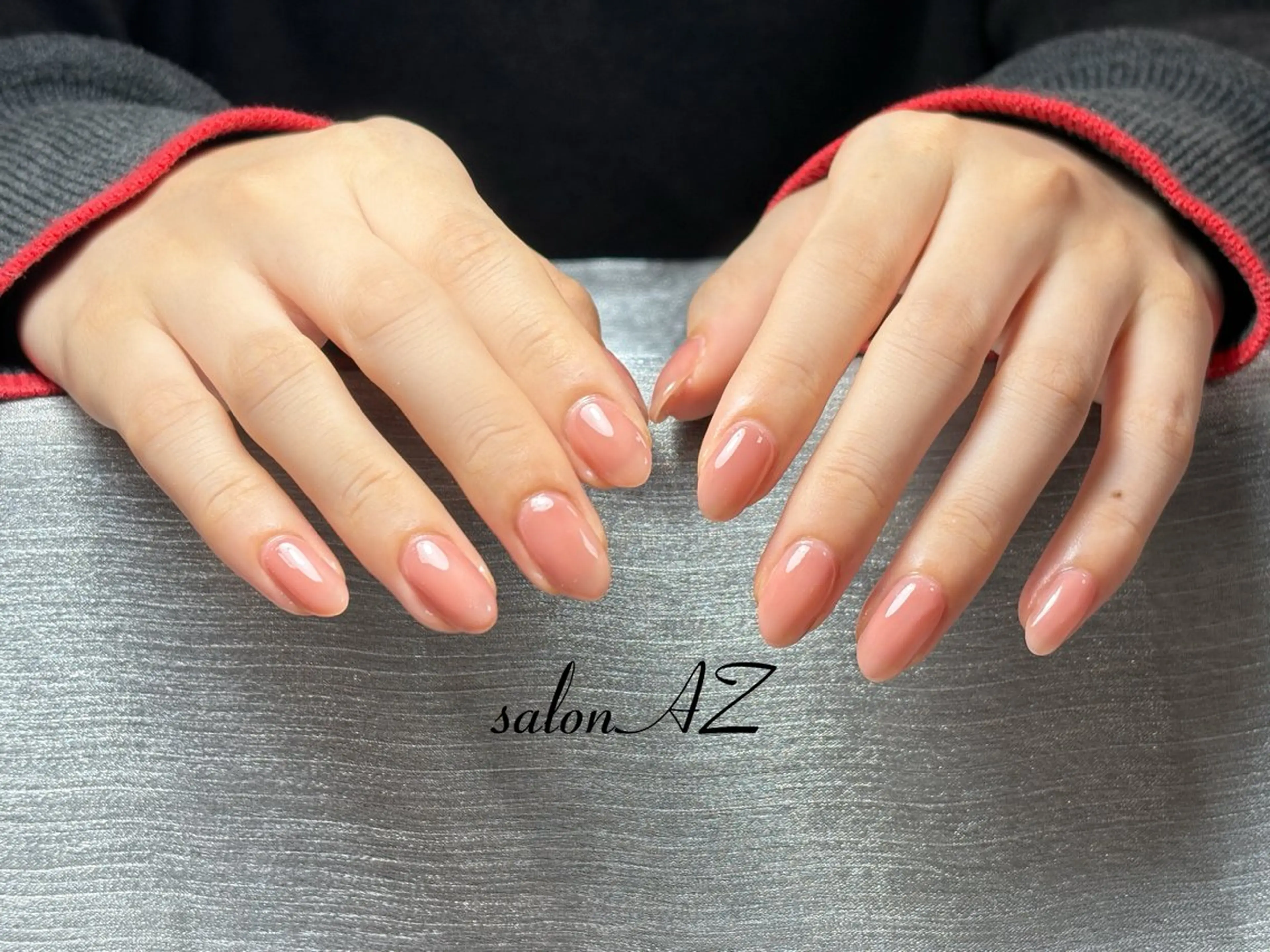 ネイル 長さ出し フットネイル フレンチネイル マグネットネイル ニュアンスネイル salon AZのネイルデザイン