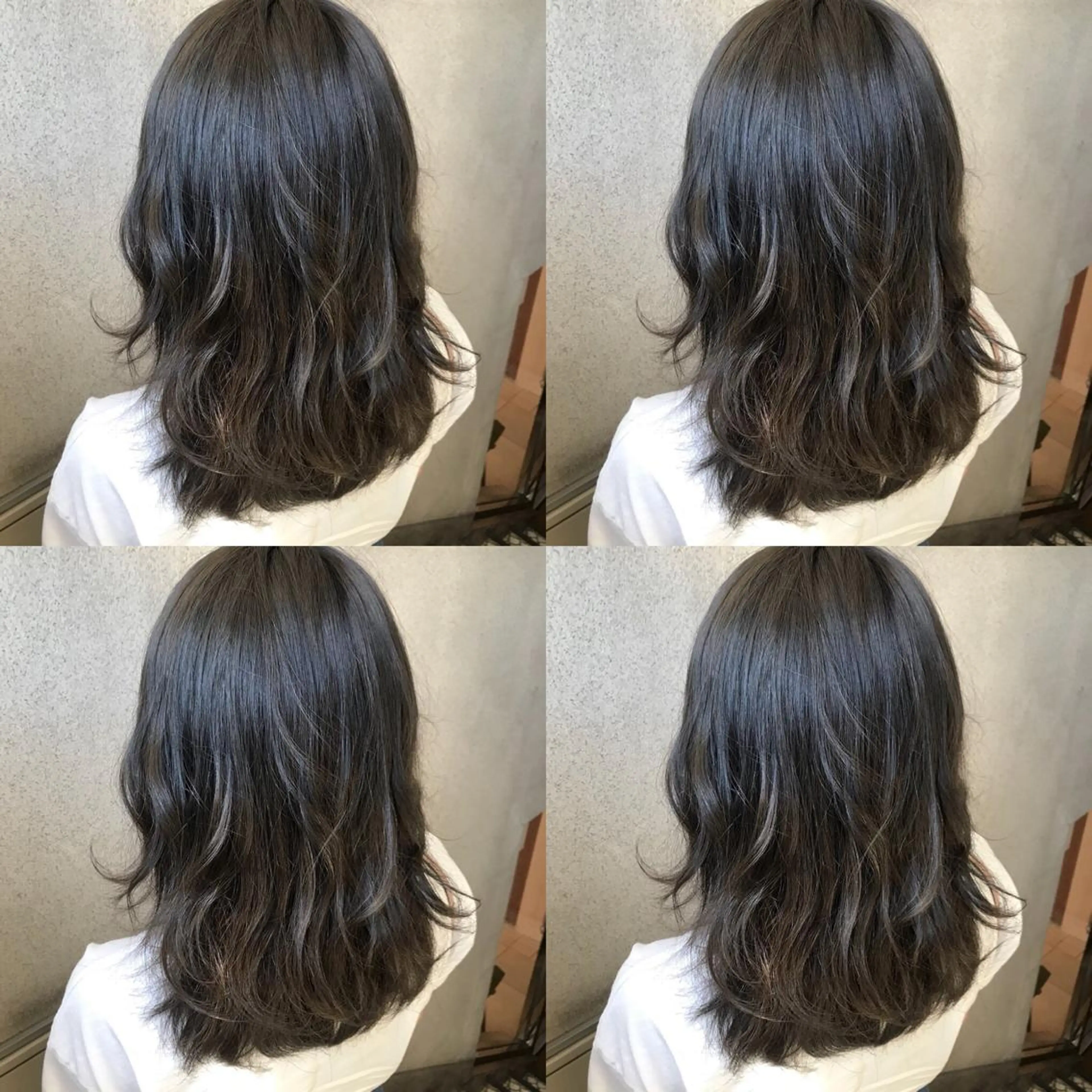 ミディアム カラー SALOWIN所属・小栗 麻衣のヘアスタイル
