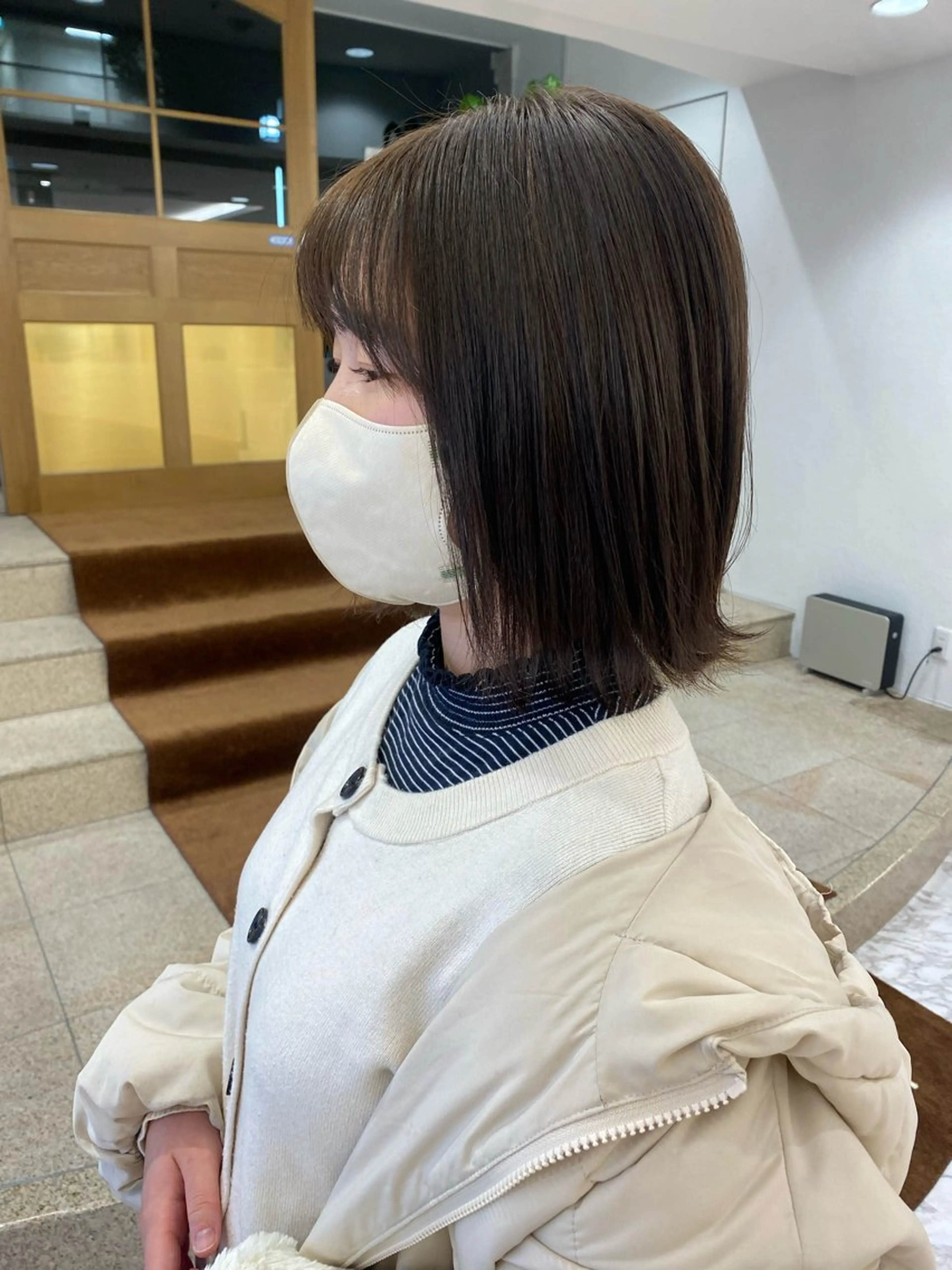 カラー ボブ 宇佐美 朋香のマツエク・マツパデザイン