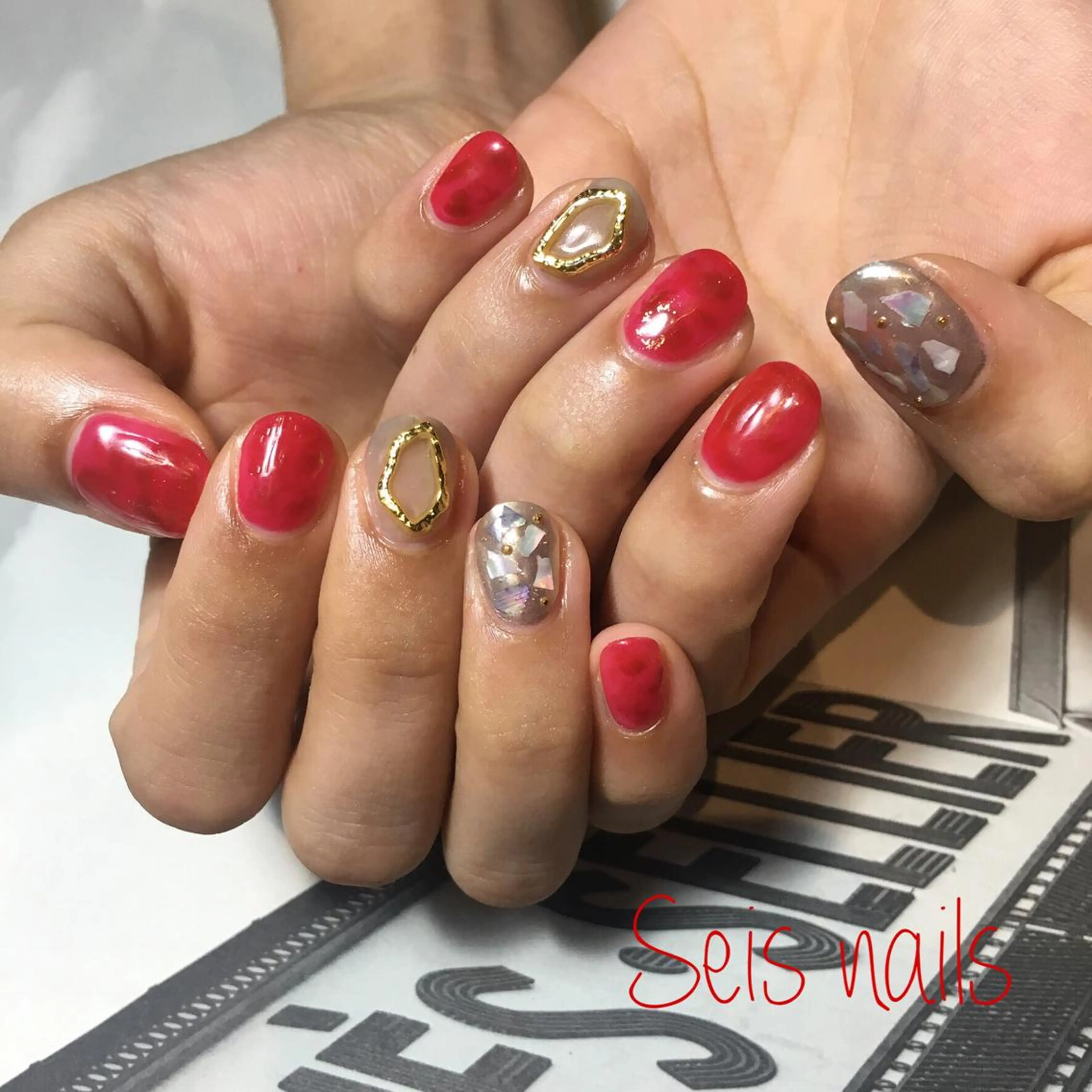 ネイル ハンドネイル Seis Shihoのネイルデザイン