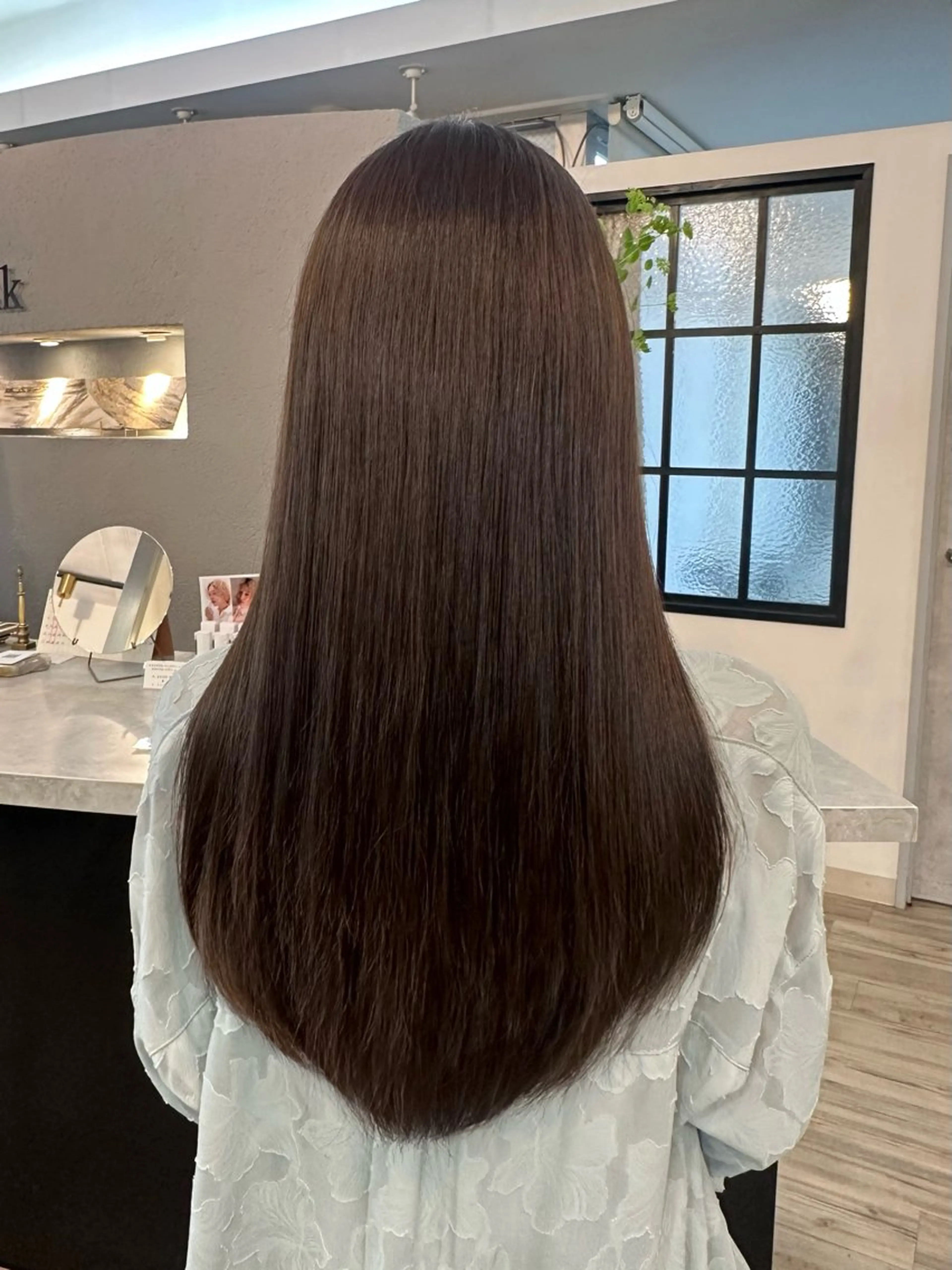 ロング カット ヘアカラー sato ayaka ｜透明感カラー🫧のヘアスタイル