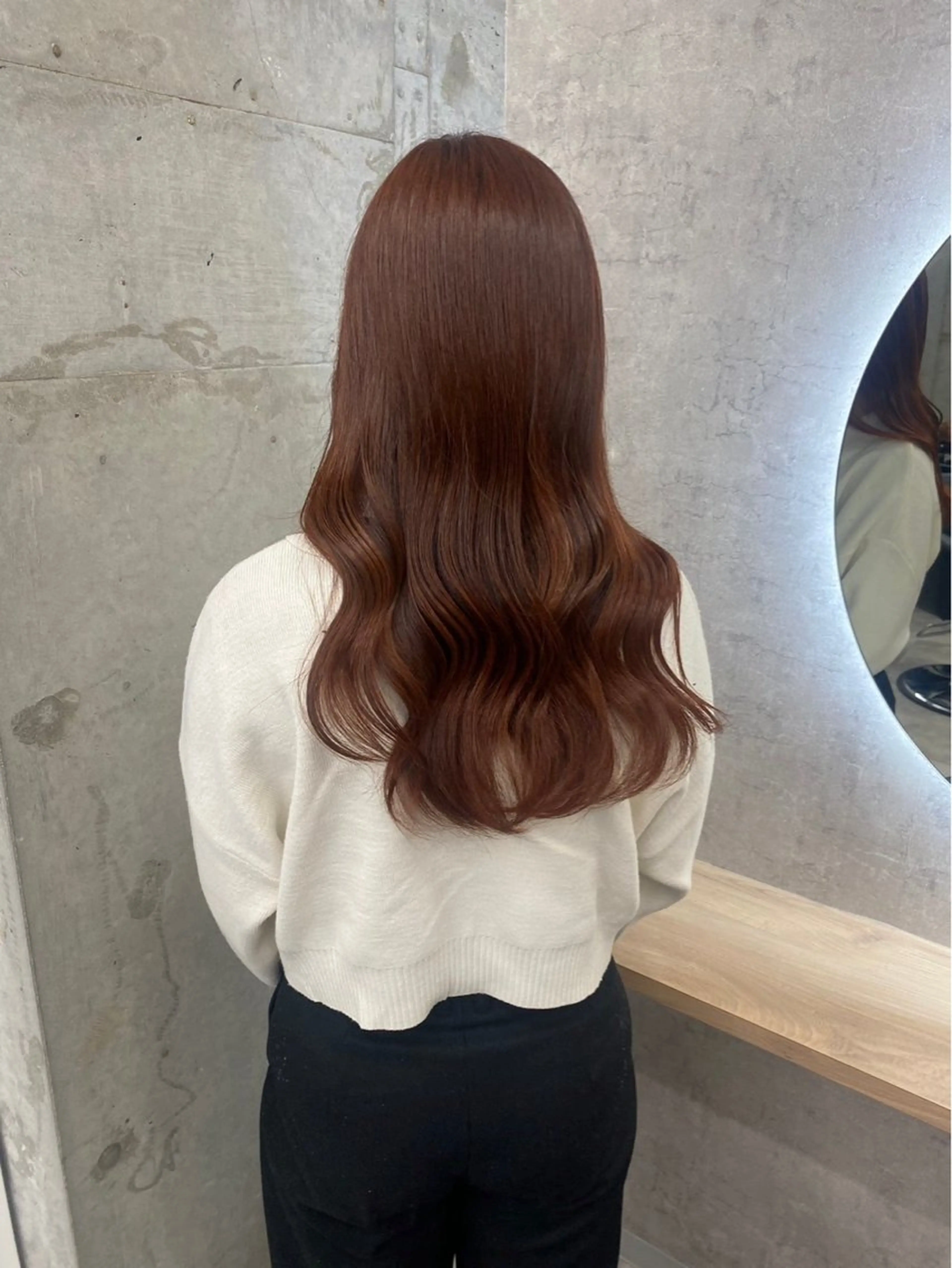 カラー ✨透明感カラー🫧 れんのヘアスタイル