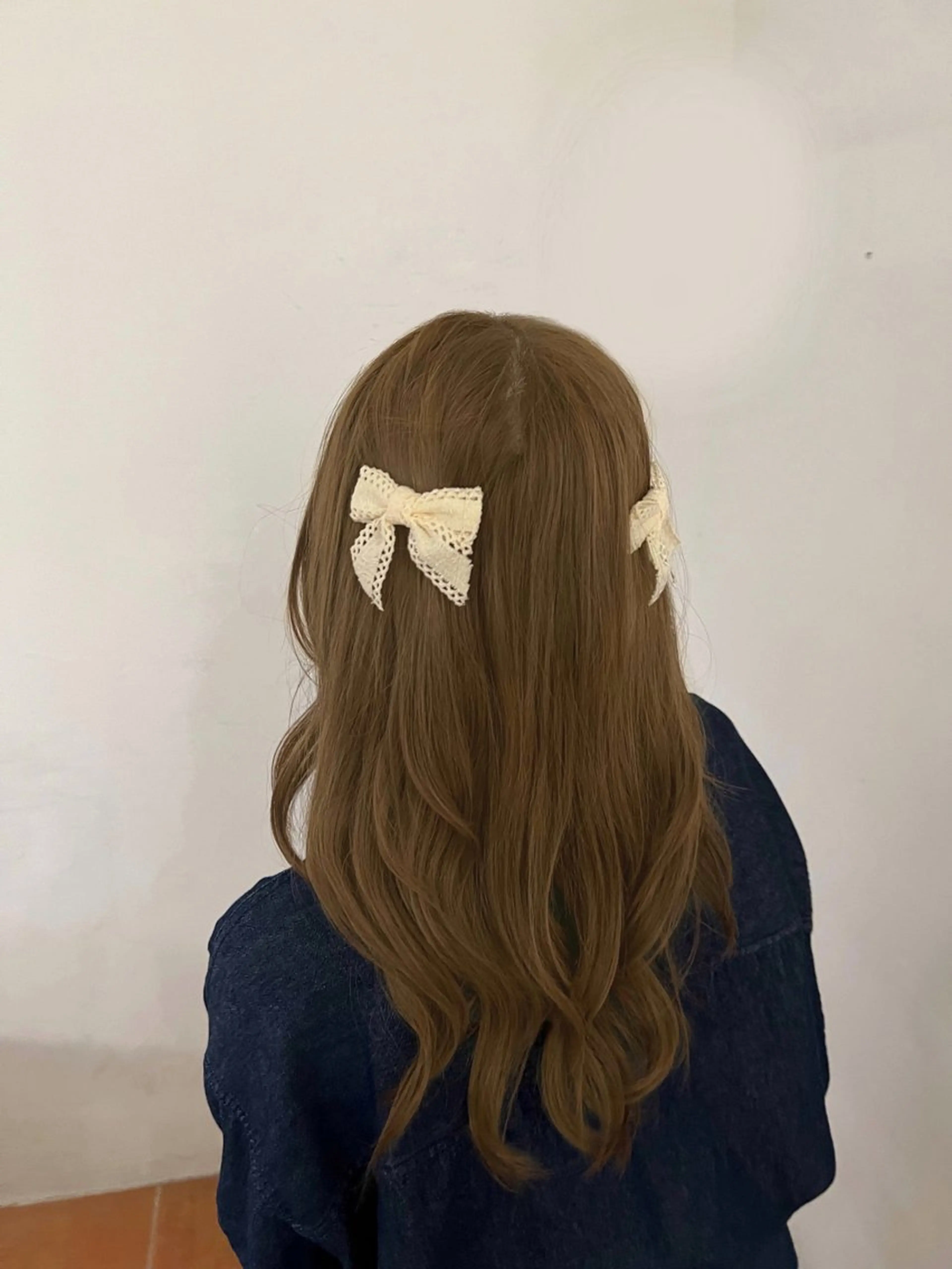 ミディアム カラー Henrietta  自由が丘所属・ベージュ/ブリーチ無 し/透明感/yukiのヘアスタイル