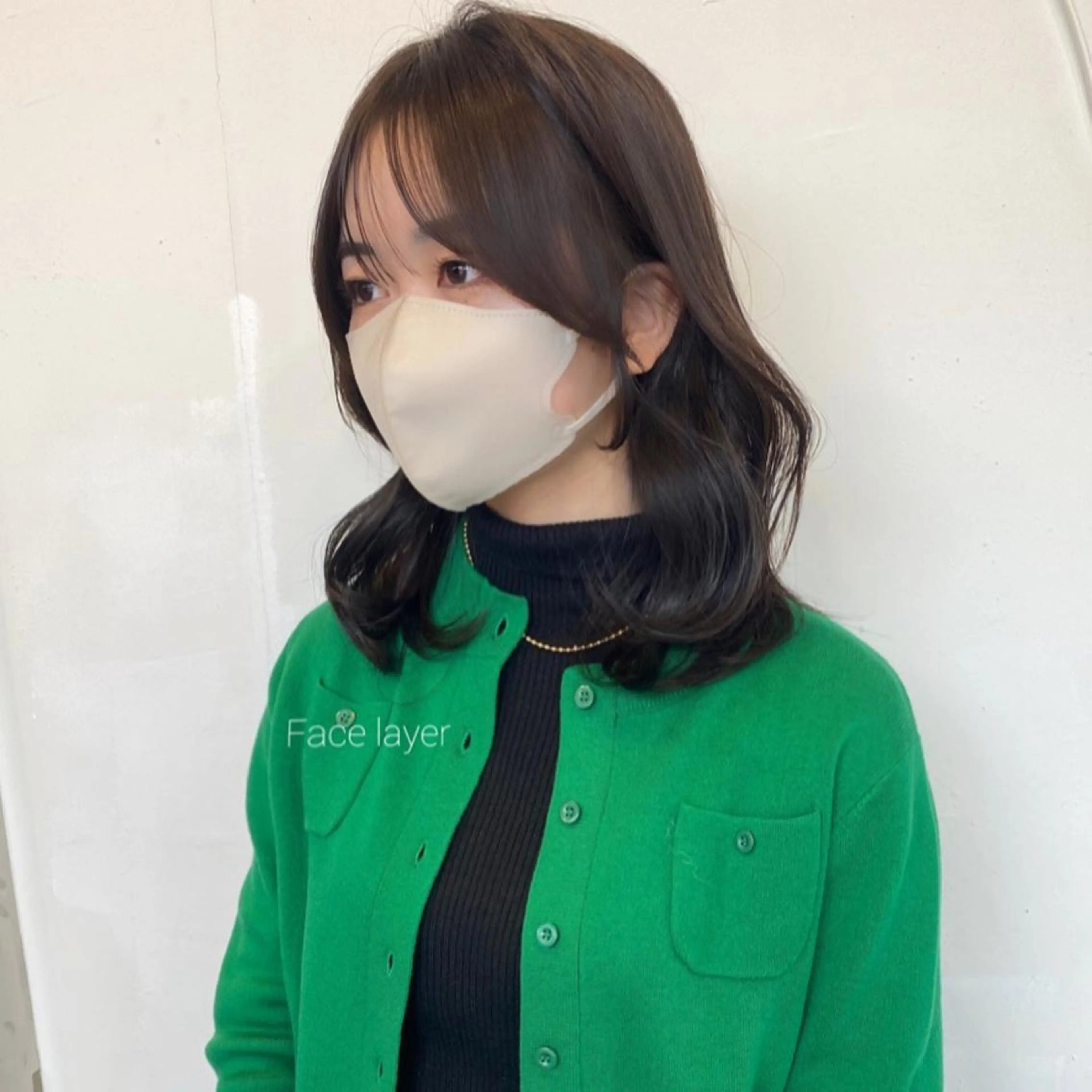 ミディアム カラー 🥣 hashi 🛋️のヘアスタイル