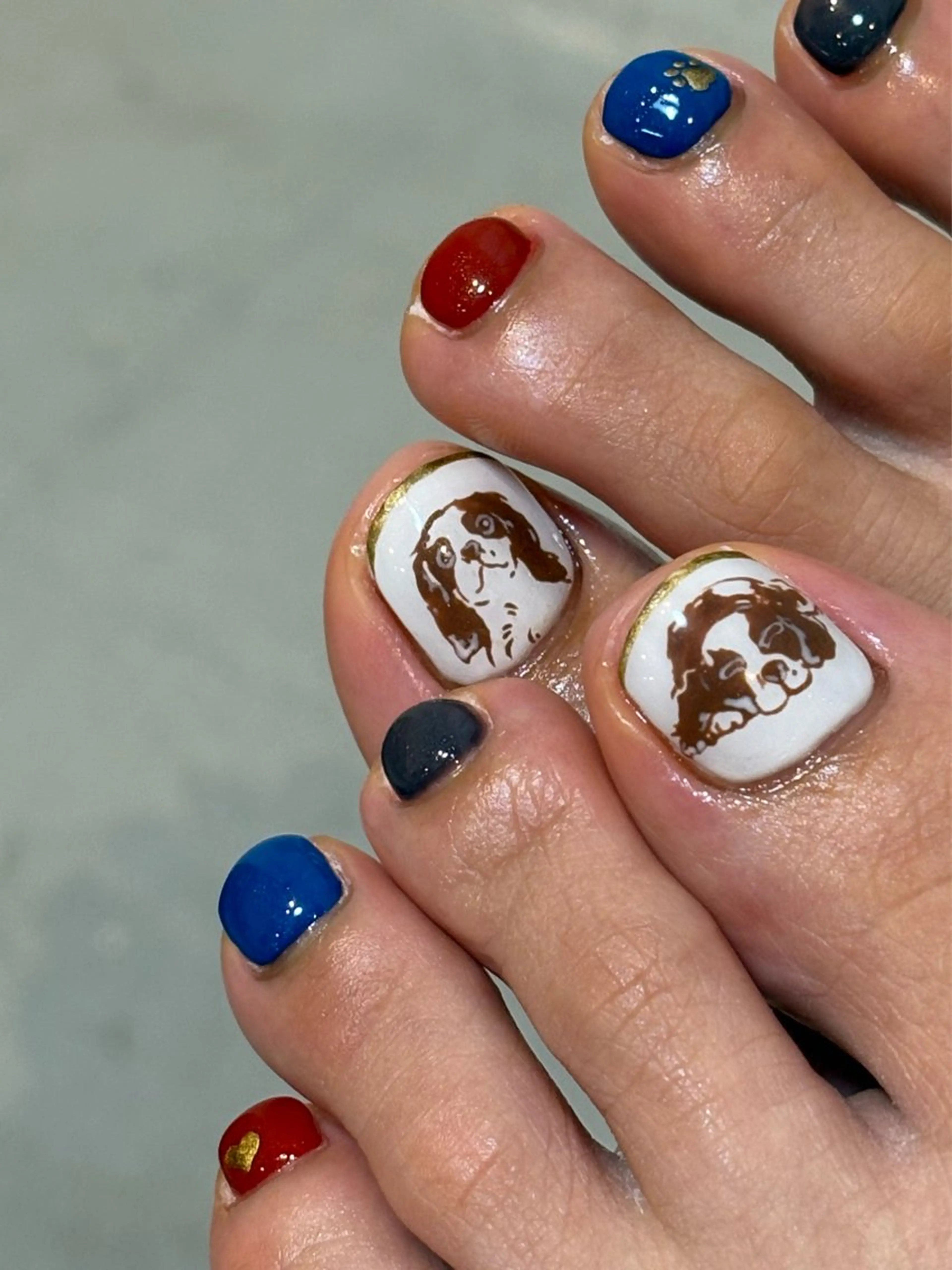 ネイル アートネイル フットネイル フットネイル FIORITURA Maikoのネイルデザイン