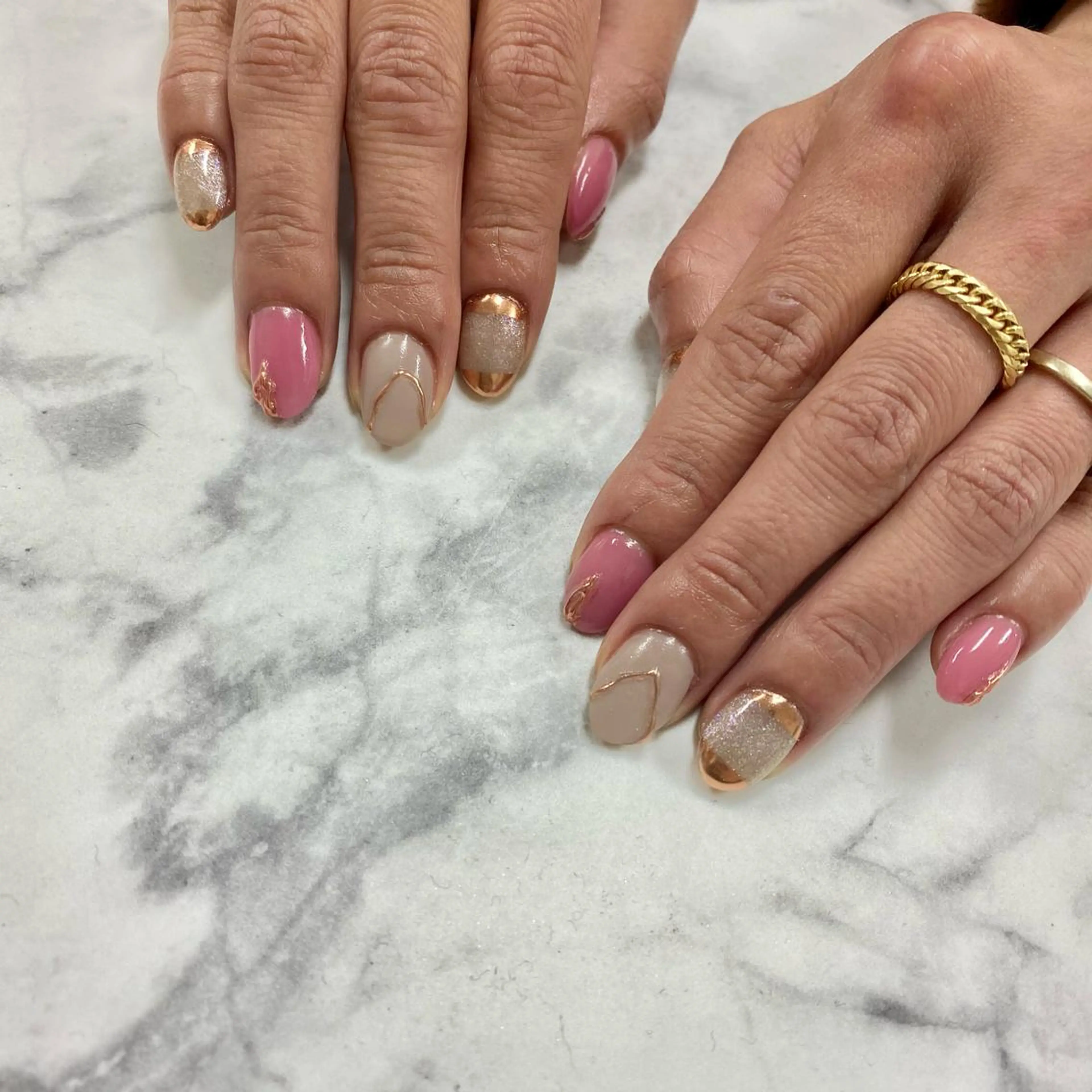 ネイル ハンドネイル reco nail所属・池田 美穂のネイルデザイン