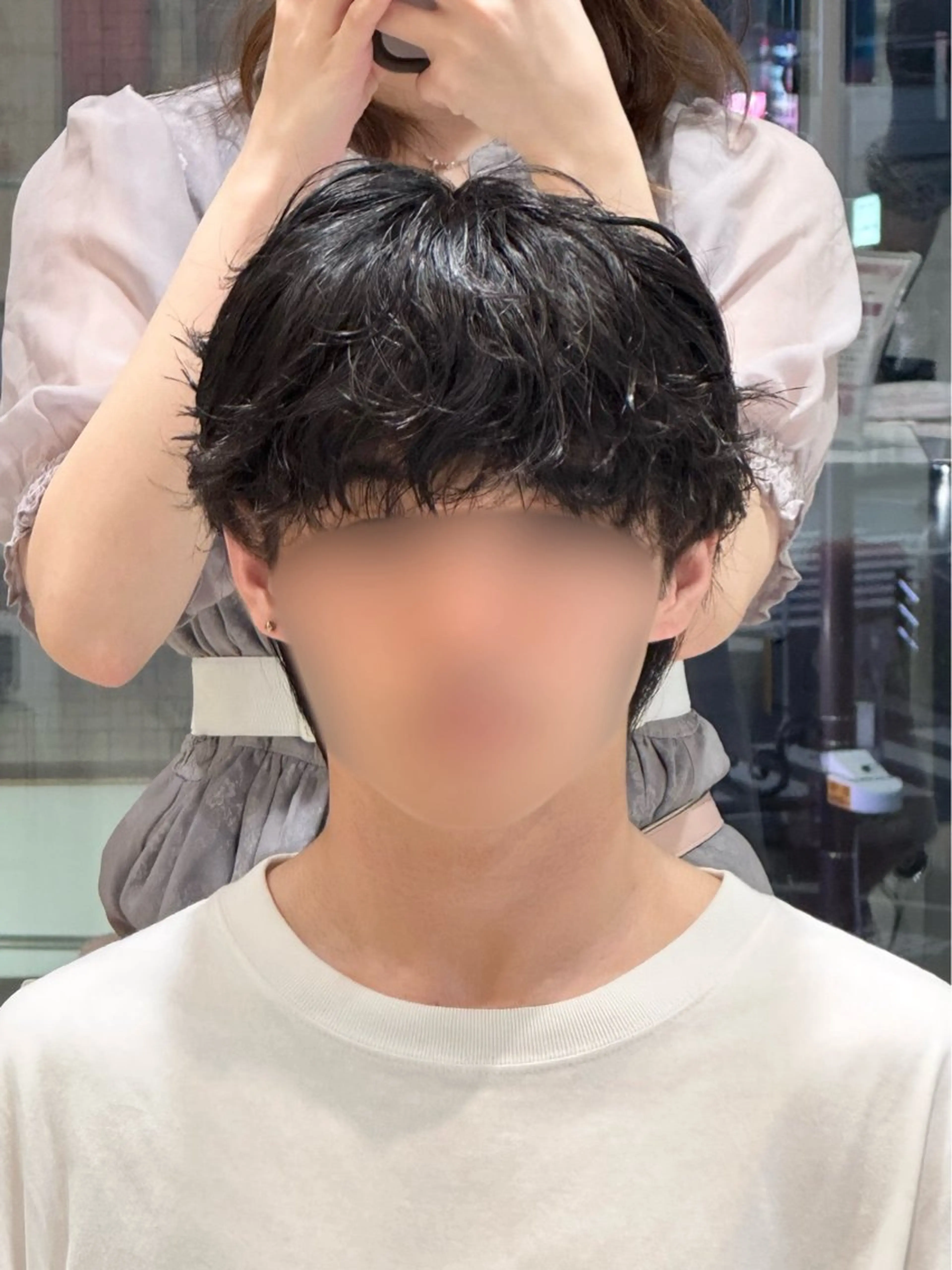 【プレミアムパーマ💎】カット＋シャドウパーマ＋トリートメント 前処理･後処理フルケア💐💖¥14850→¥9900の写真