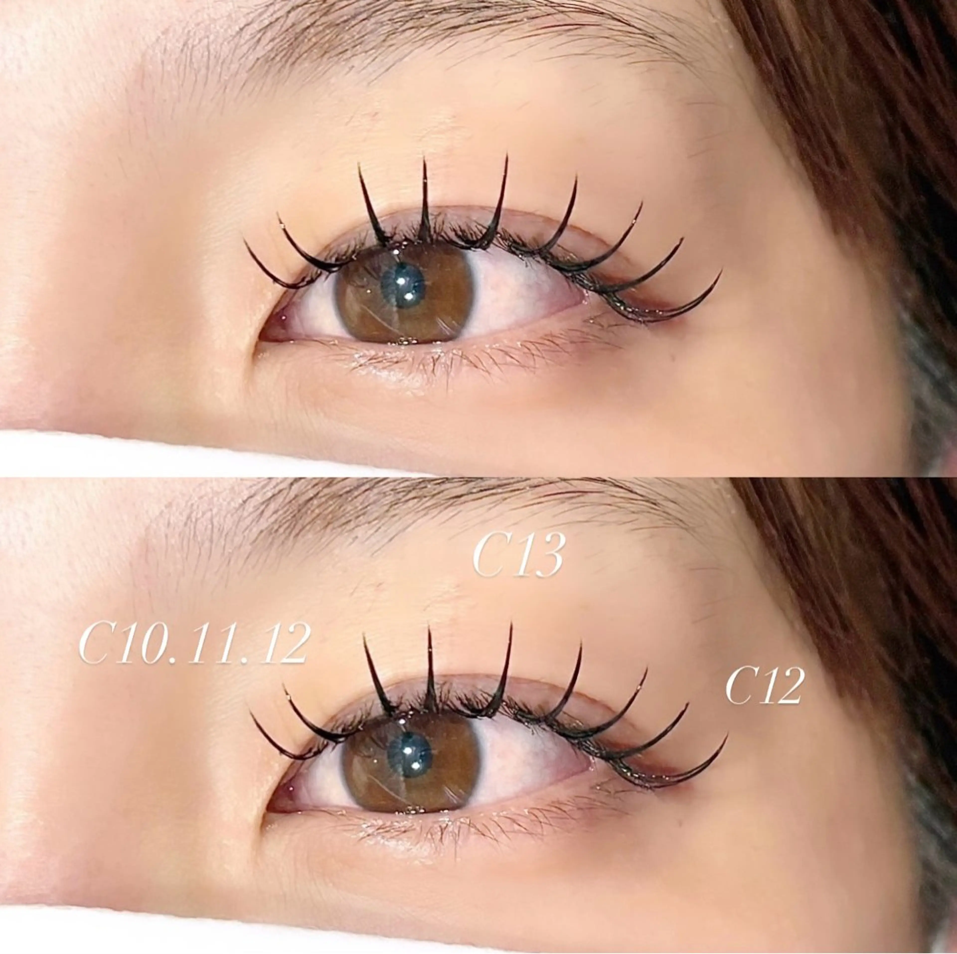 マツエク・マツパ EYELA YUKAのマツエク・マツパデザイン