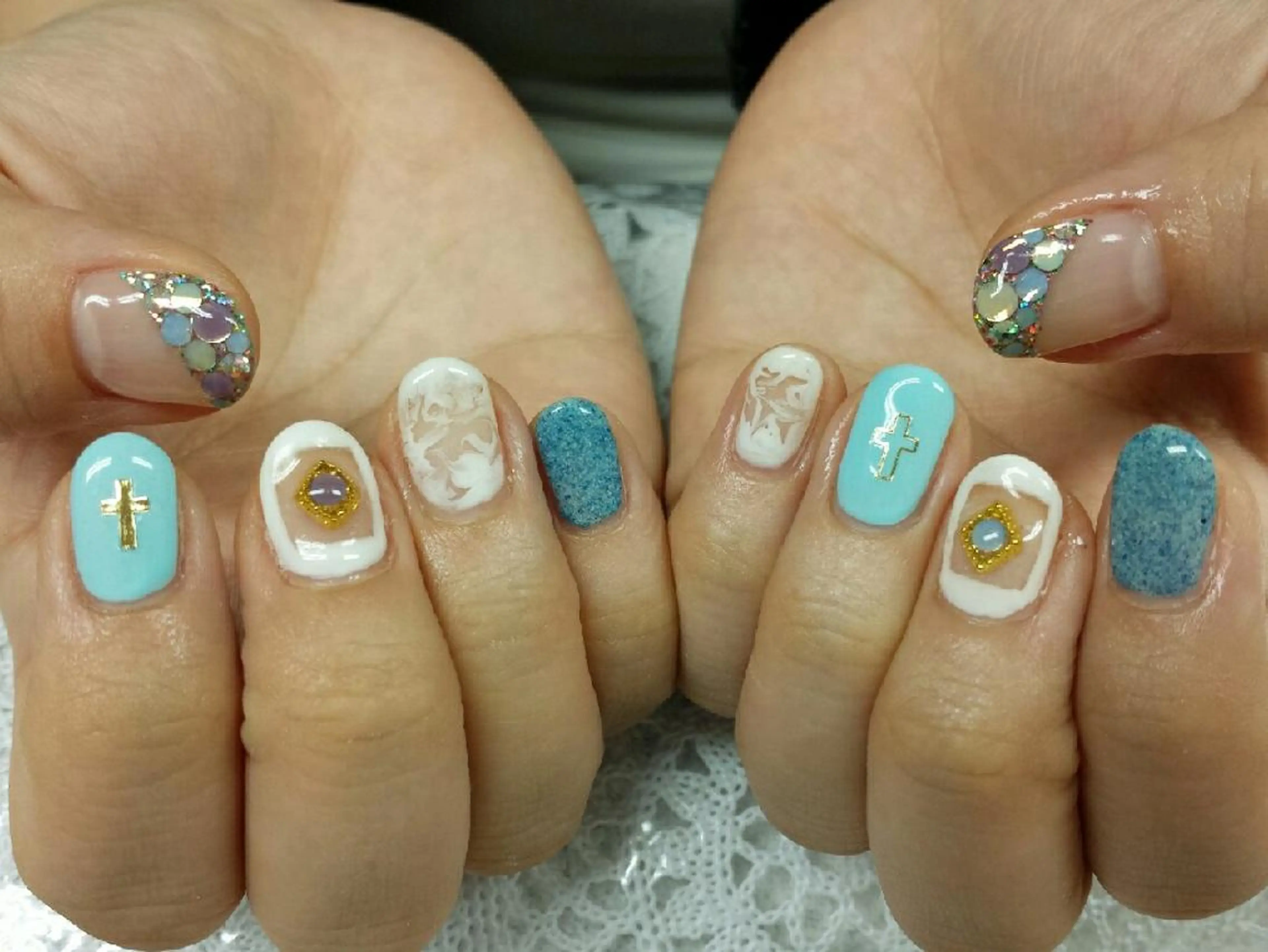 ネイル 河野ちえ (雑誌掲載サロン)のネイルデザイン