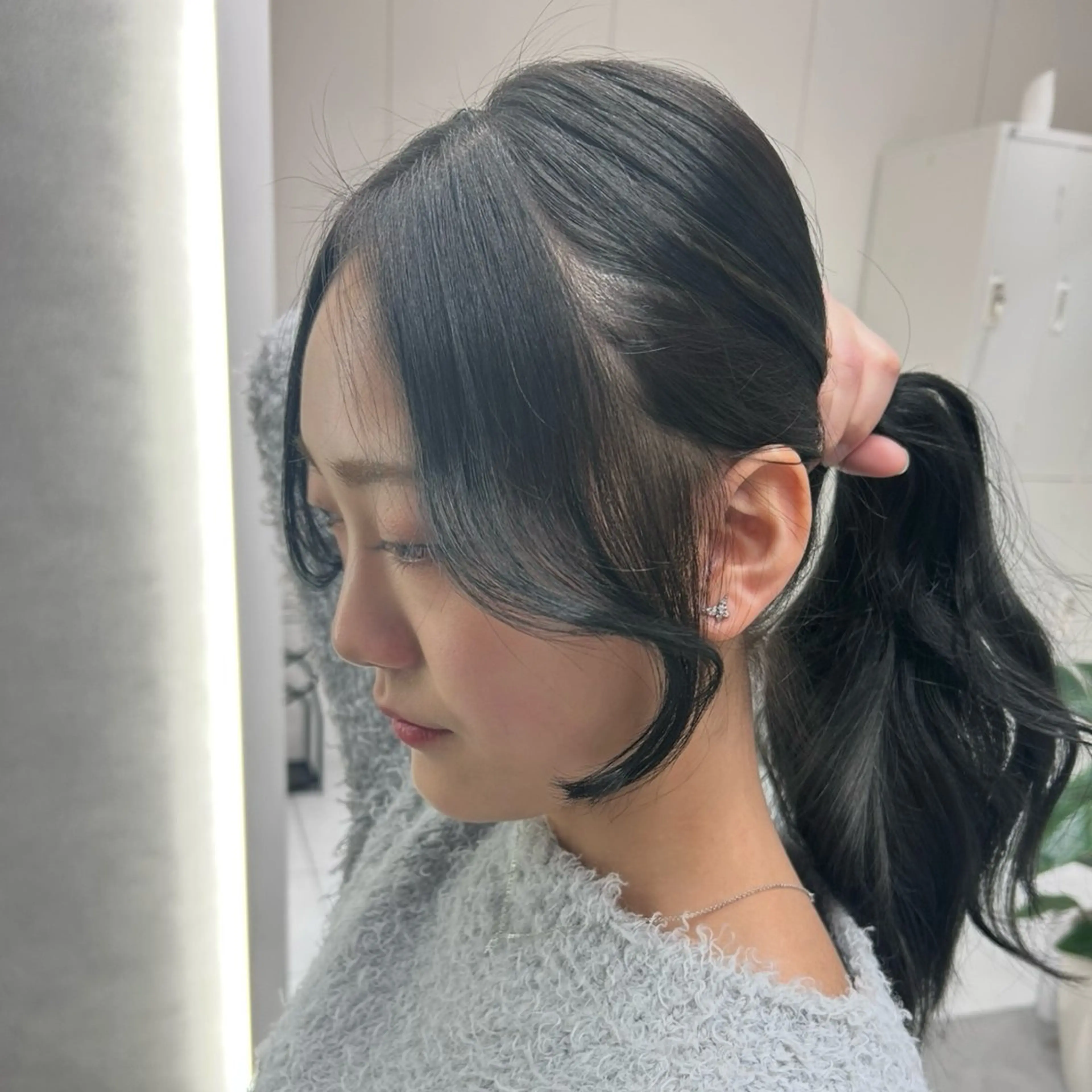 前髪ストレート4400円の写真