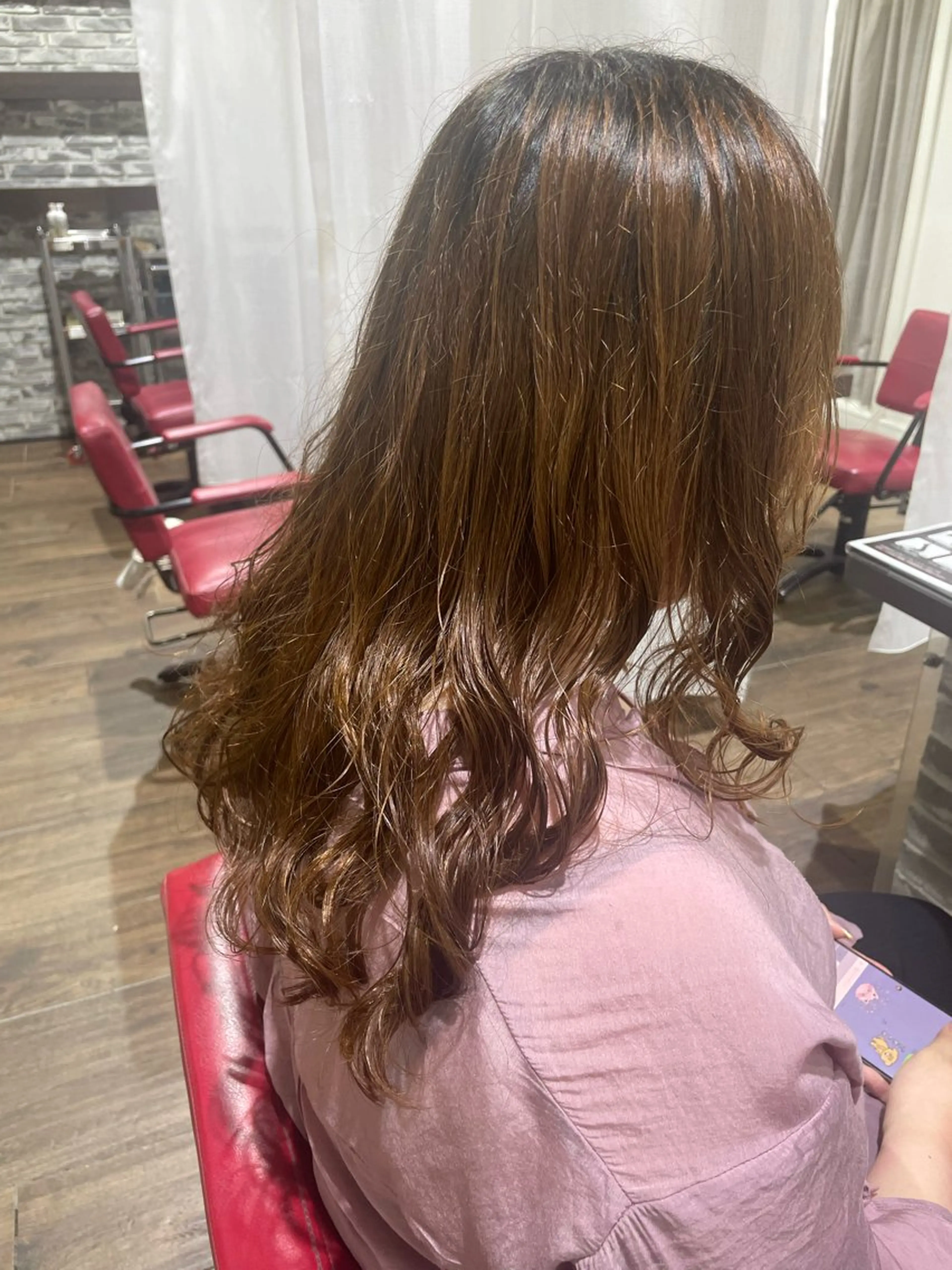 パーマ 兼松 美香のヘアスタイル