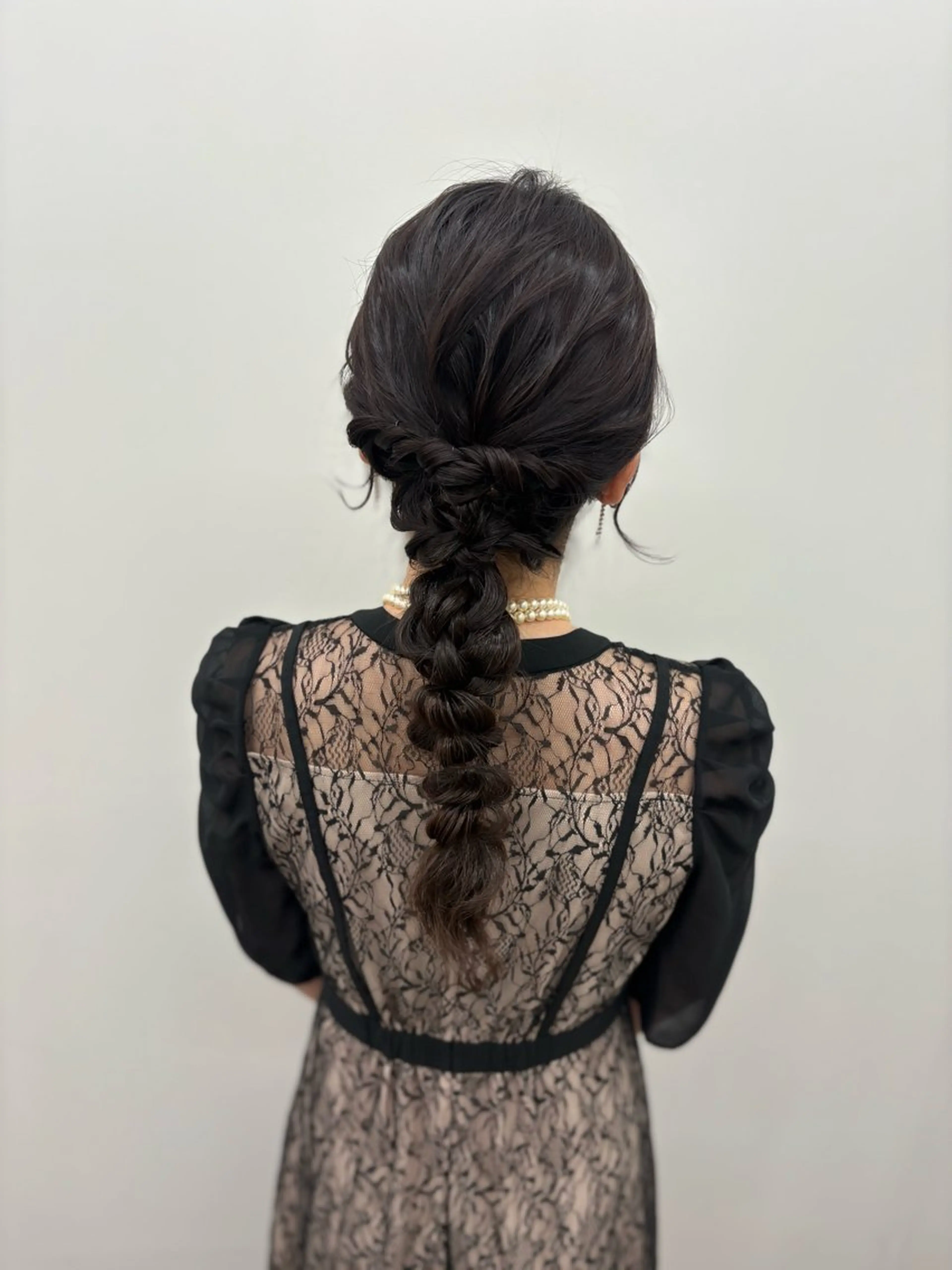 ロング ヘアセット ubu share salon所属・鈴村緋女／ヘアセット ／耳ツボジュエリーのその他イメージ