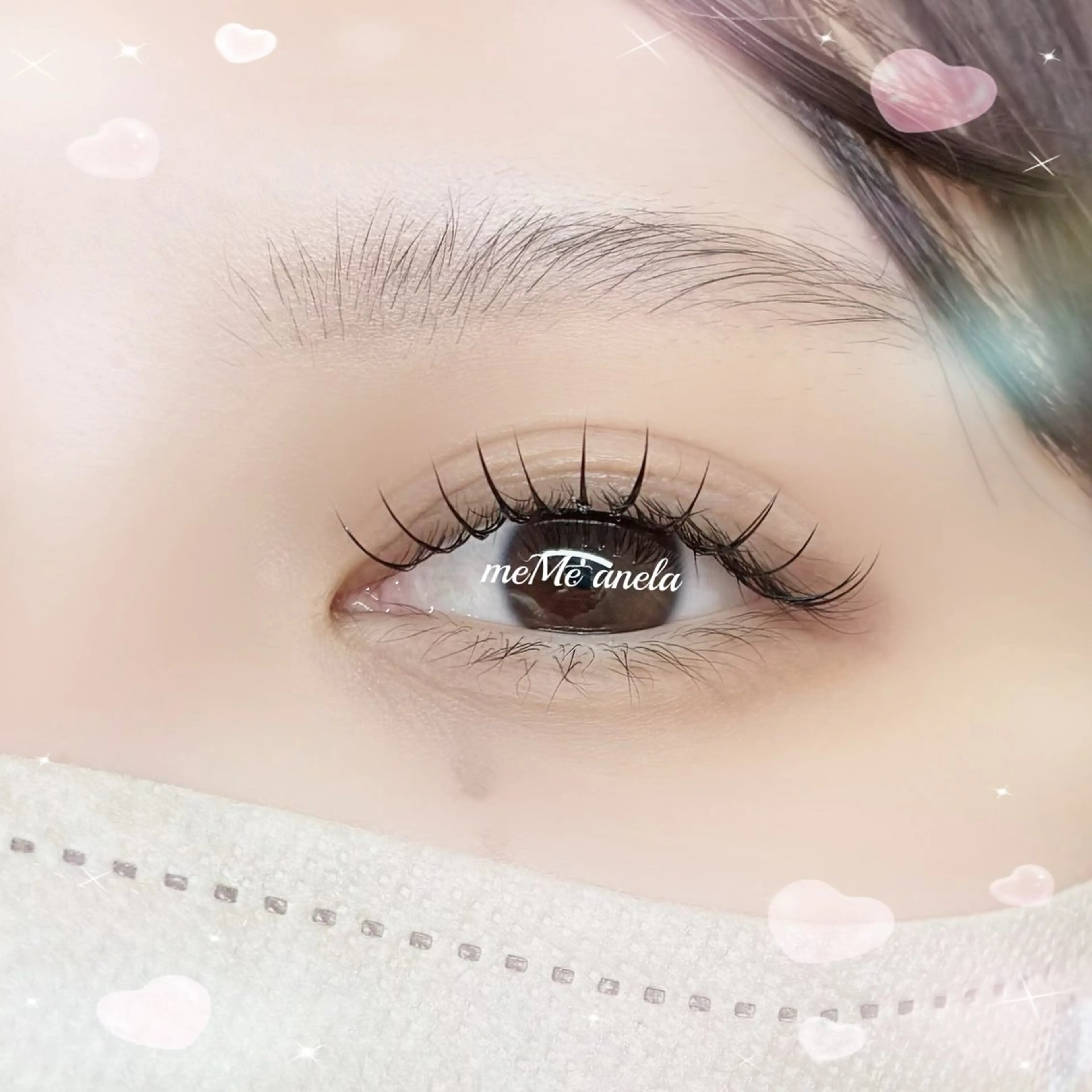 マツエク・マツパ マツエク meMe anel Kanaのマツエク・マツパデザイン