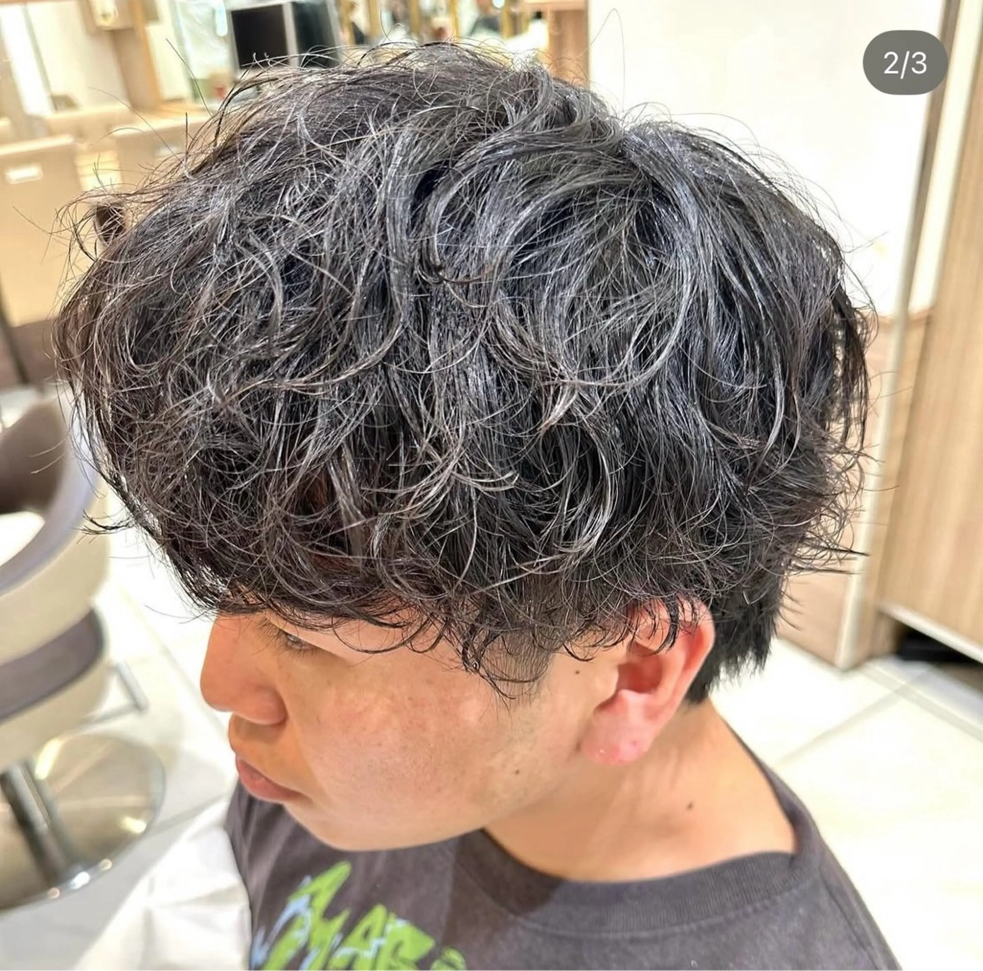 【土日祝日限定‼️】🔥メンズカット＋パーマ＋眉カット（なんでもお任せください）の写真