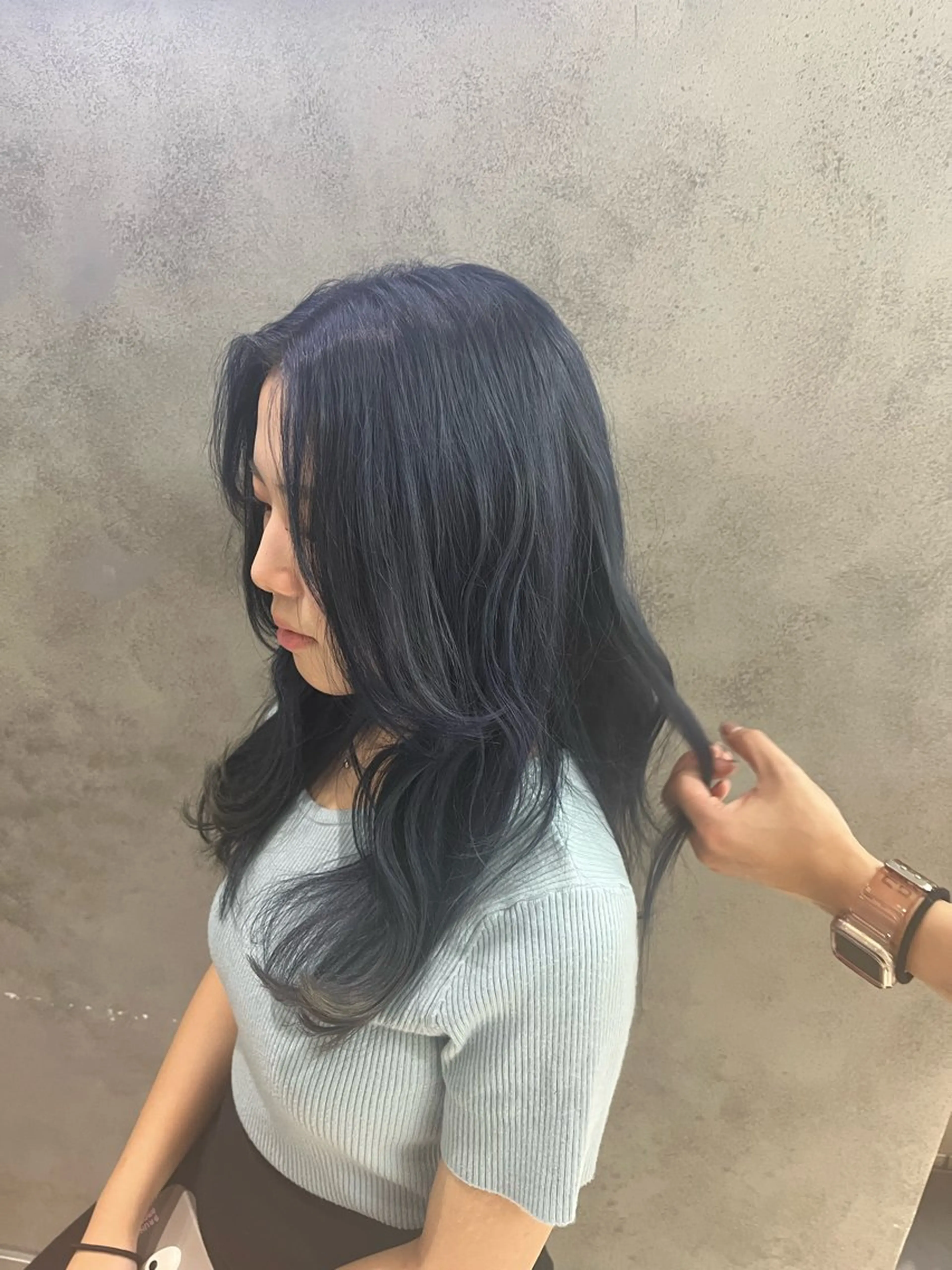 ミディアム 💫ハイトーンボブ/ HARU💫のヘアスタイル