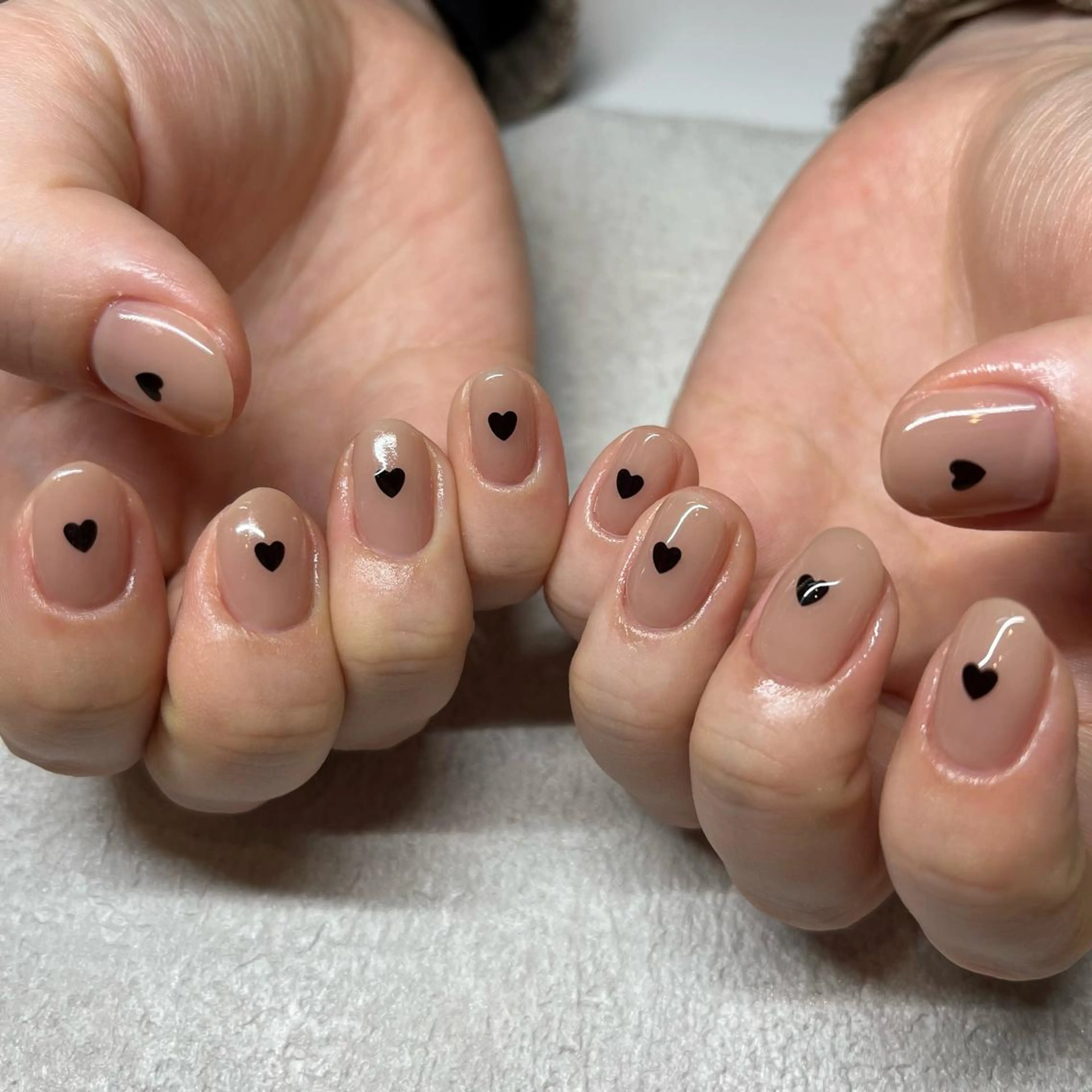 ネイル ハート NORA nail UMEDAのネイルデザイン