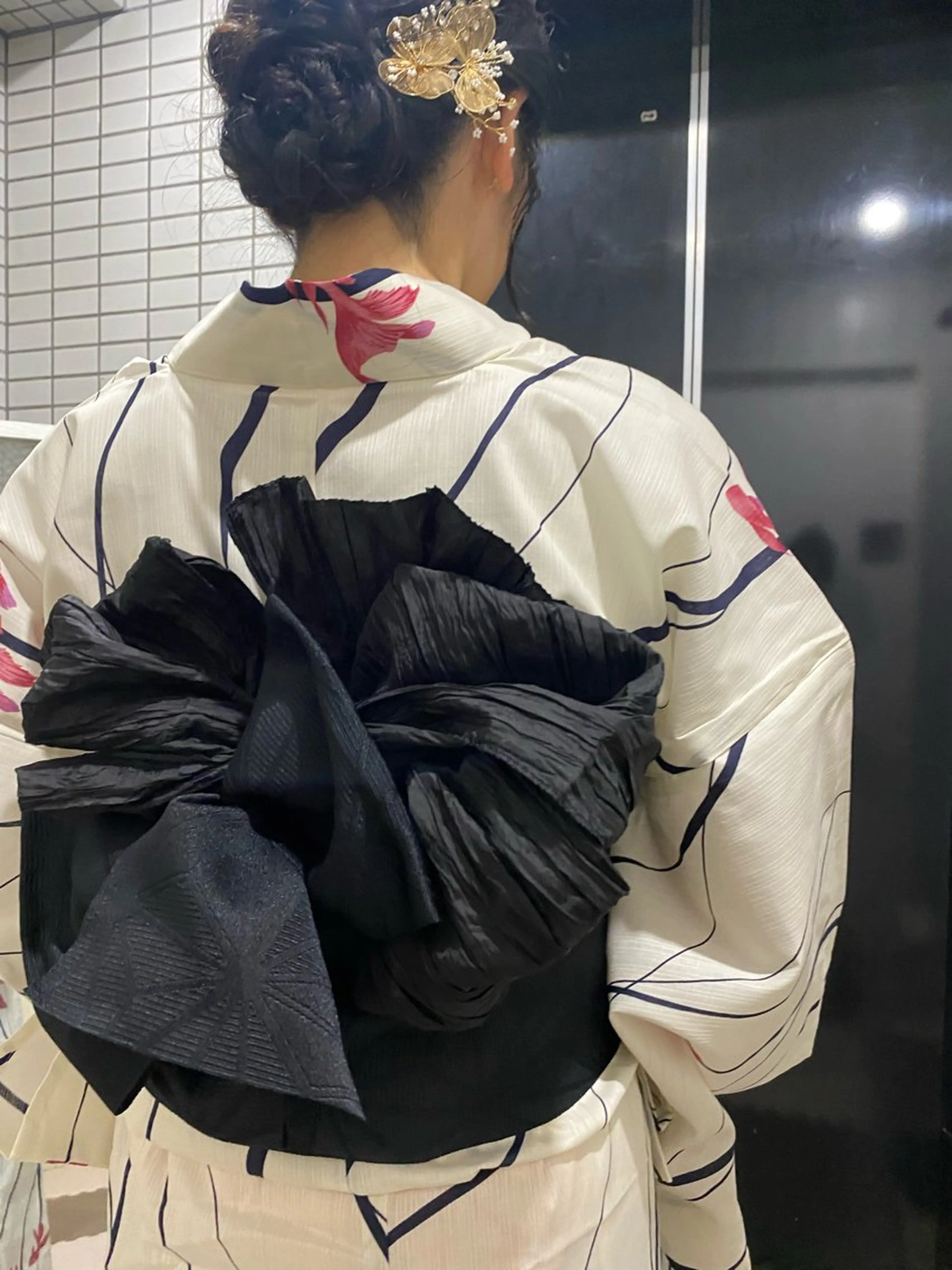 ベージュ/アレンジ /横浜/杉本千夏のヘアスタイル