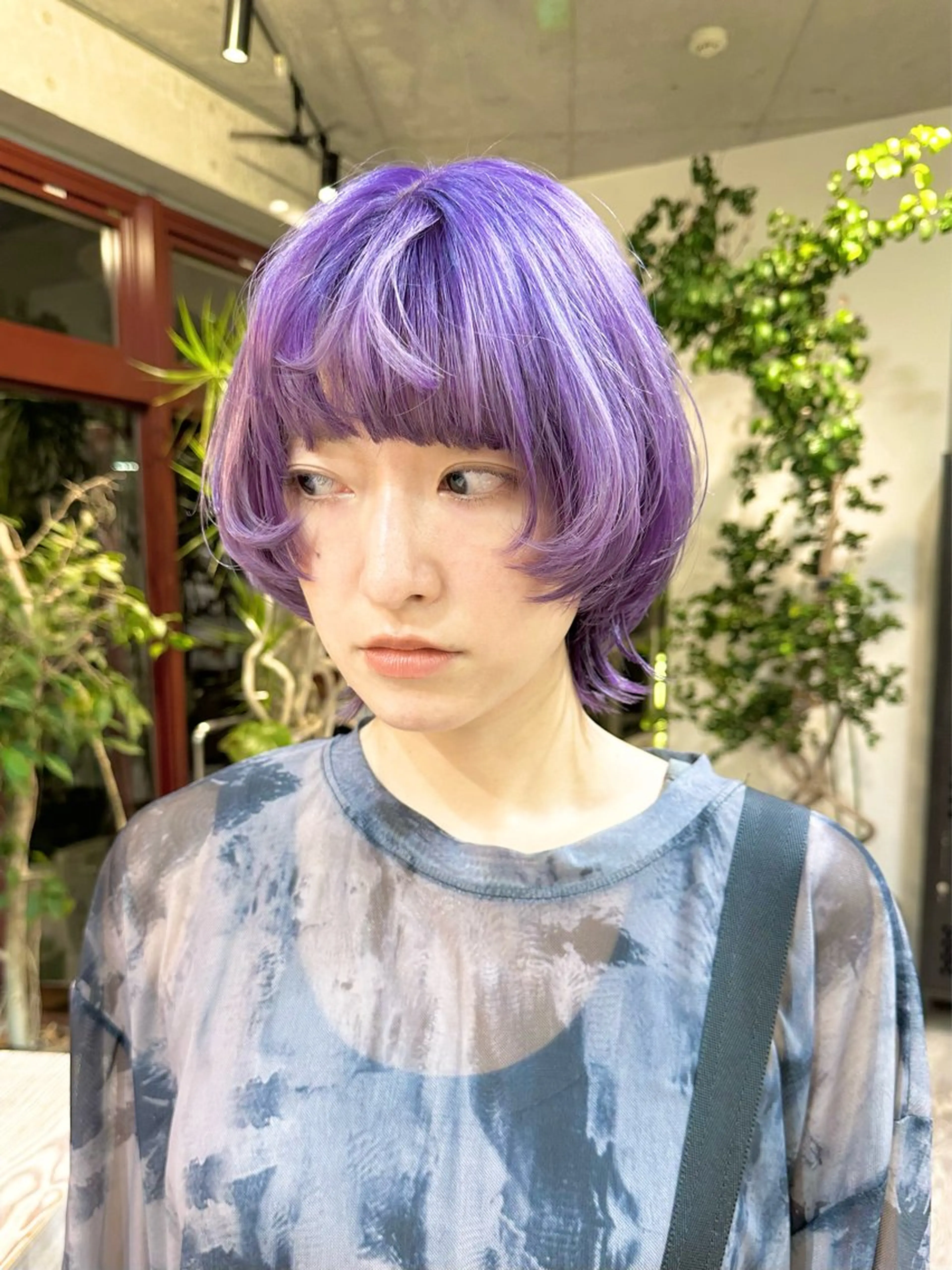 ショート カラー ヘアカラー トリートメント ヘッドスパ ヘアセット kai .のヘアスタイル