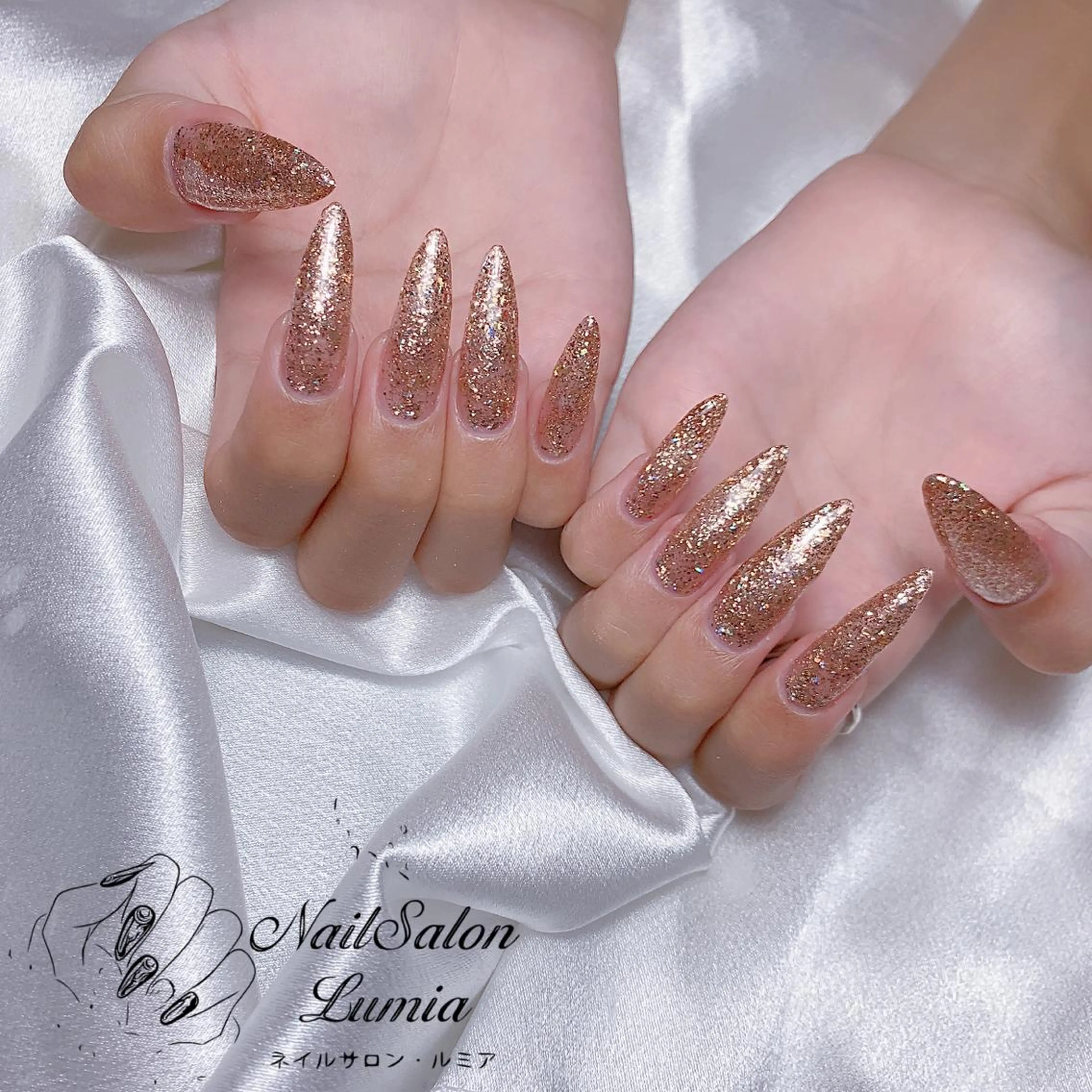 ネイル ハンドネイル ネイルサロン ルミア Lumia 店長のネイルデザイン