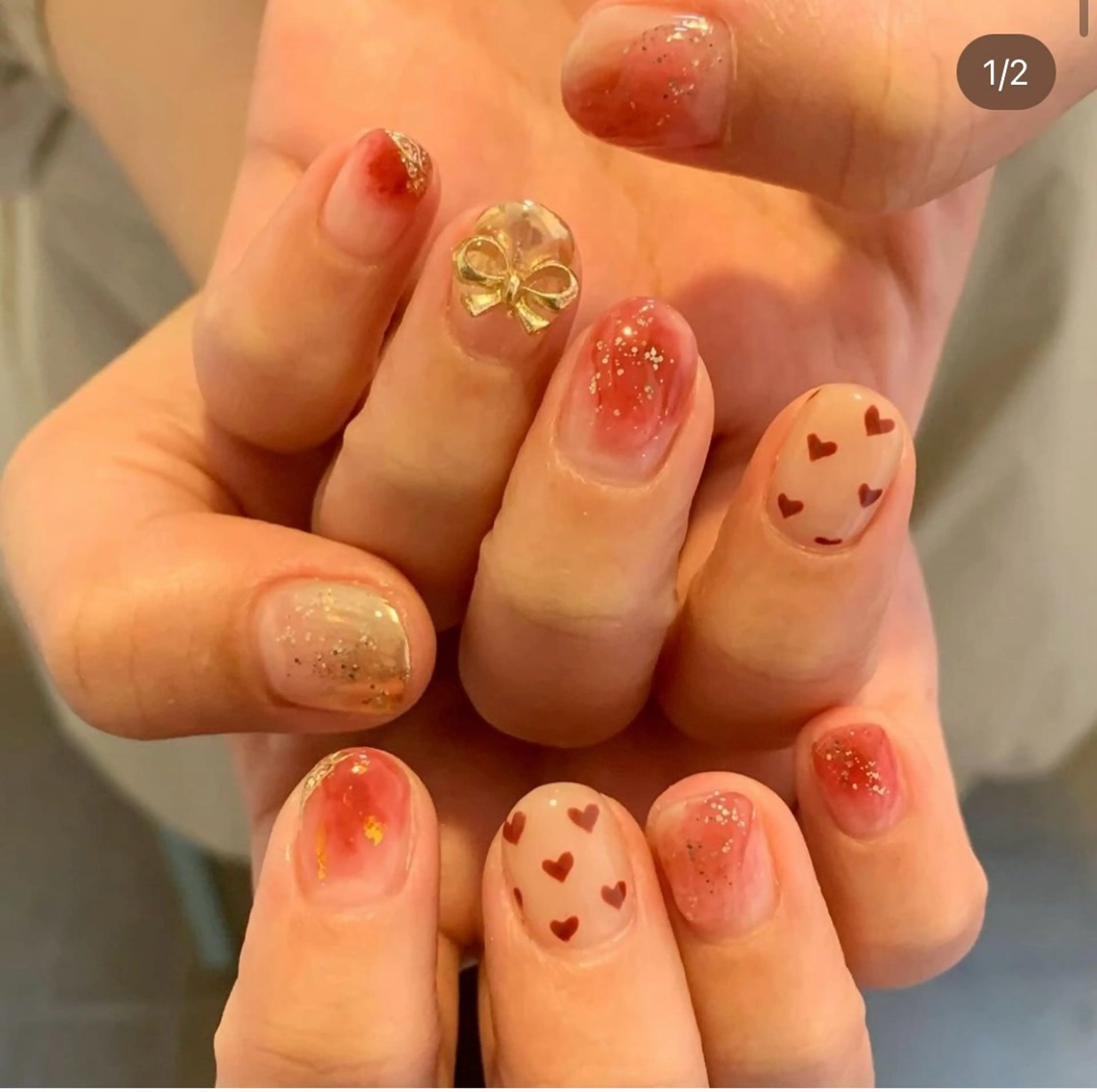 ネイル ハンドネイル Aimer Ciel エメシエル大宮ネイルのネイルデザイン