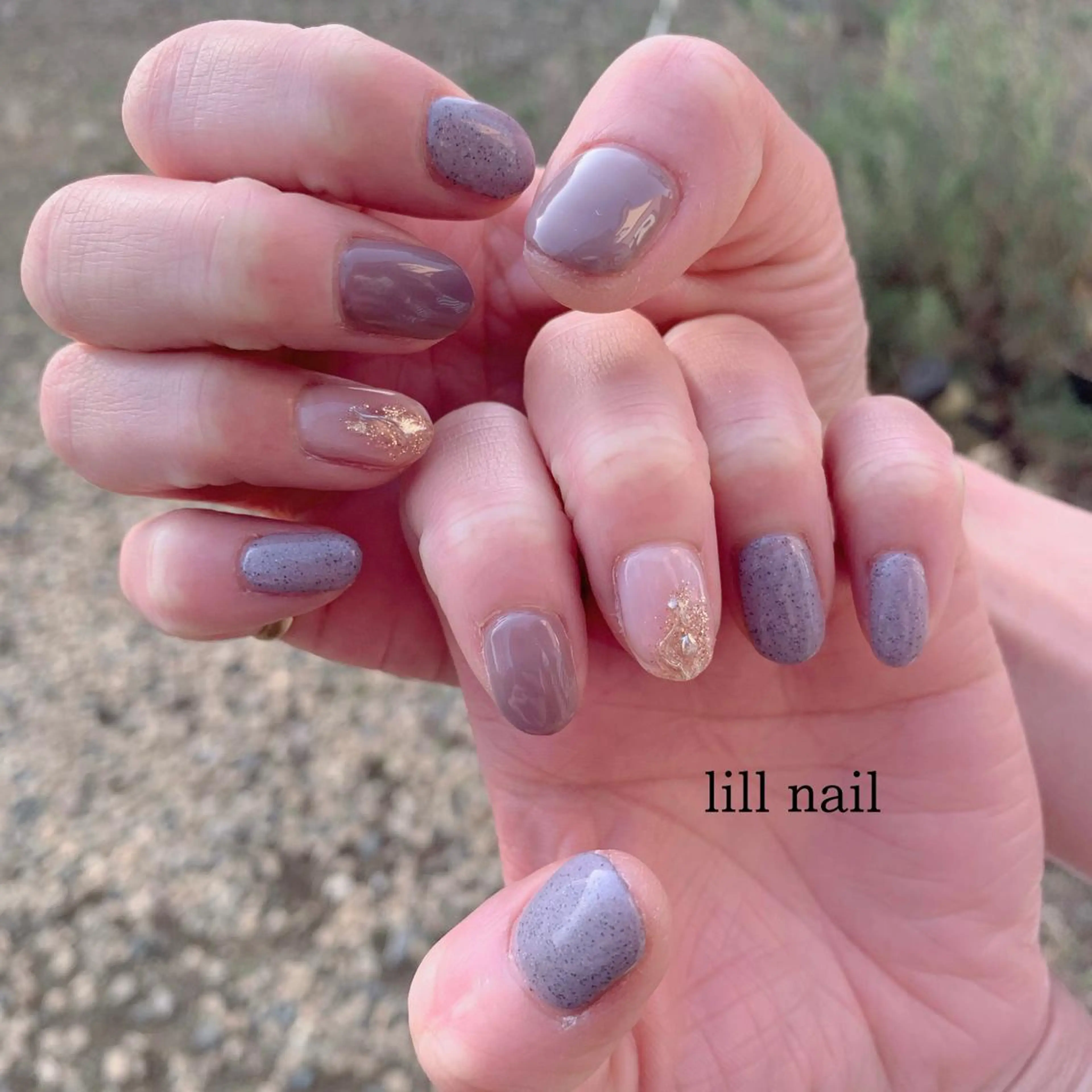 ショート pllia beautyのネイルデザイン