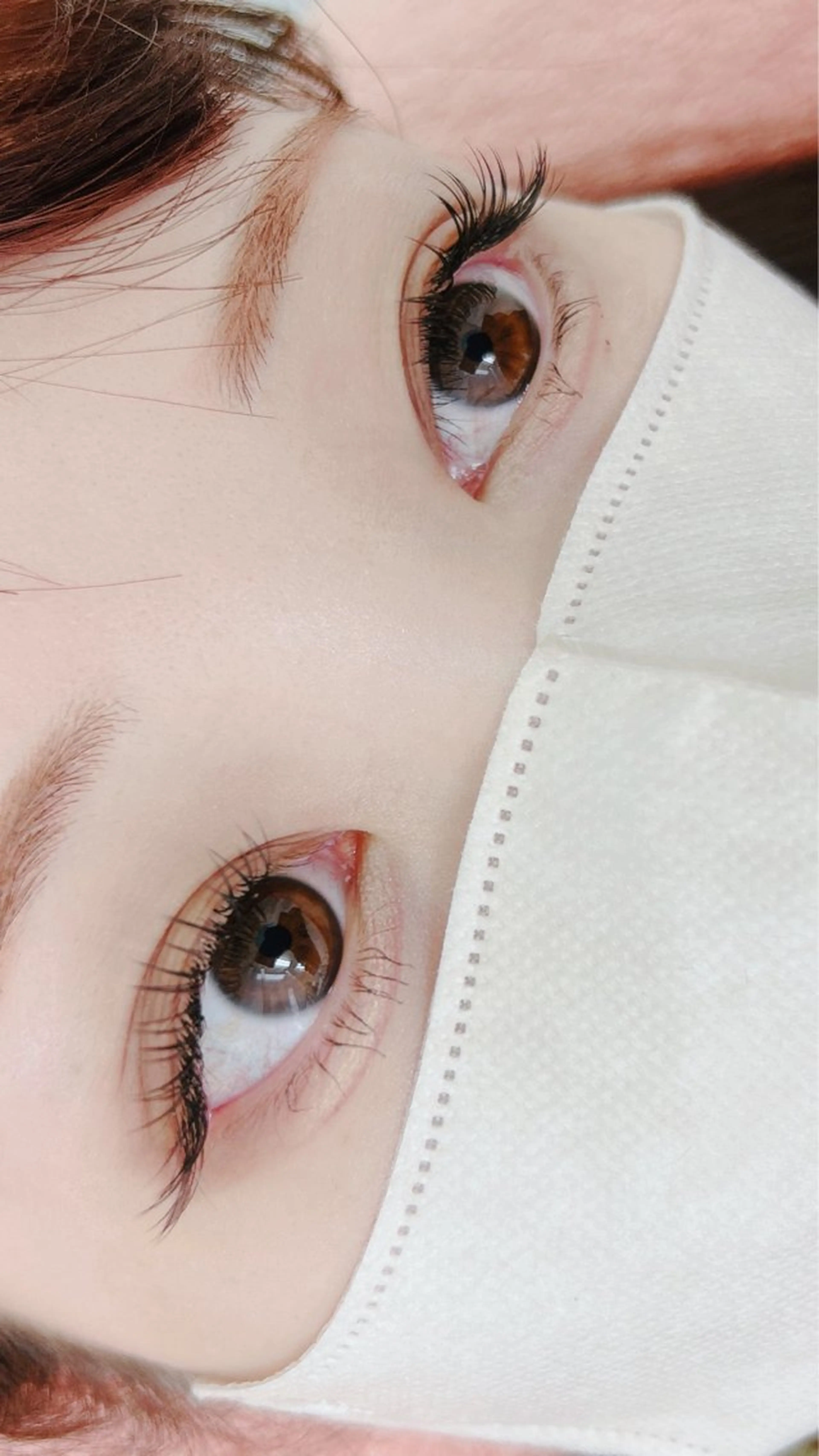 マツエク・マツパ 付け放題 フラットラッシュ EYELA小針店 さかいのマツエク・マツパデザイン