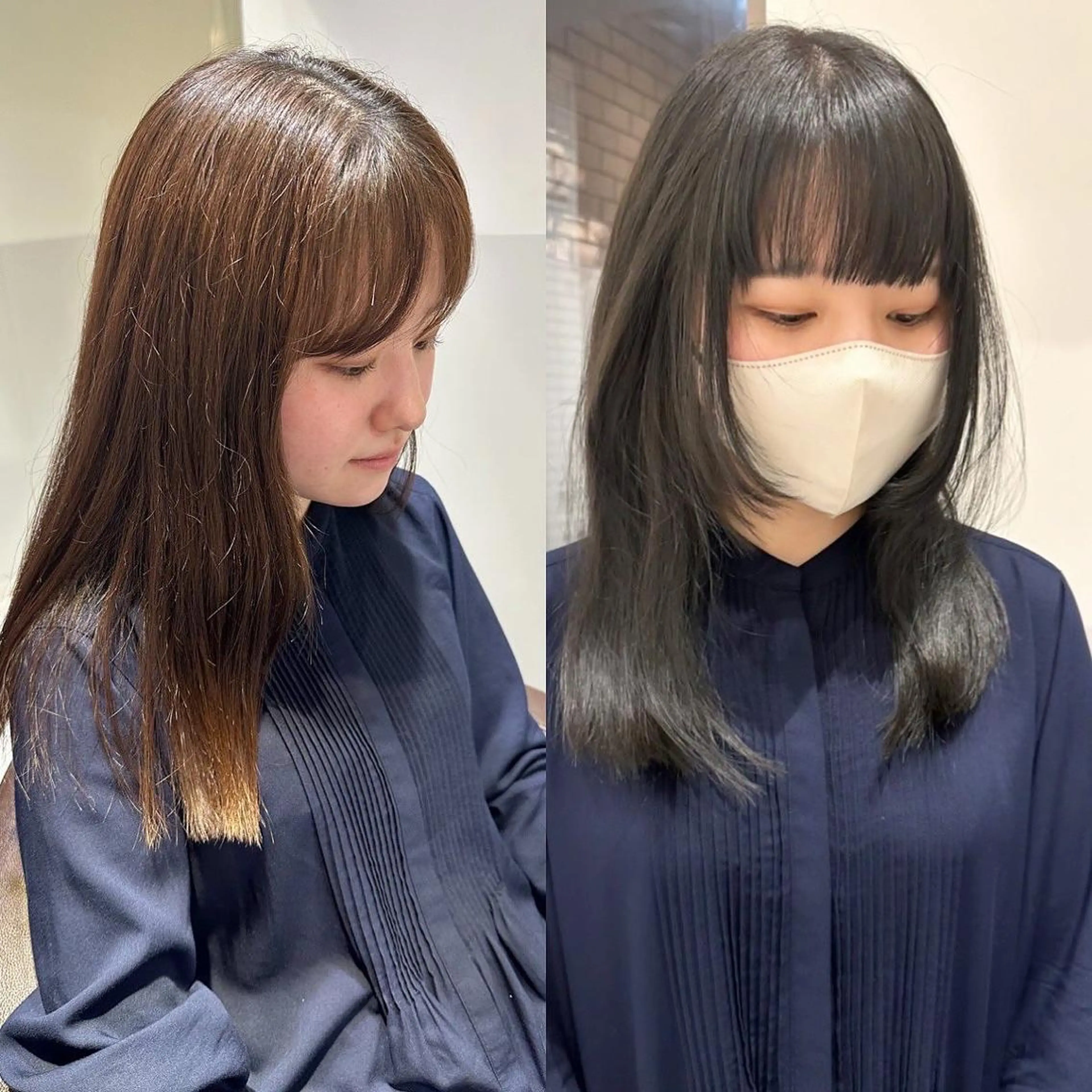 セミロング ୨୧柔らかいカラー nozomi ୨୧のヘアスタイル