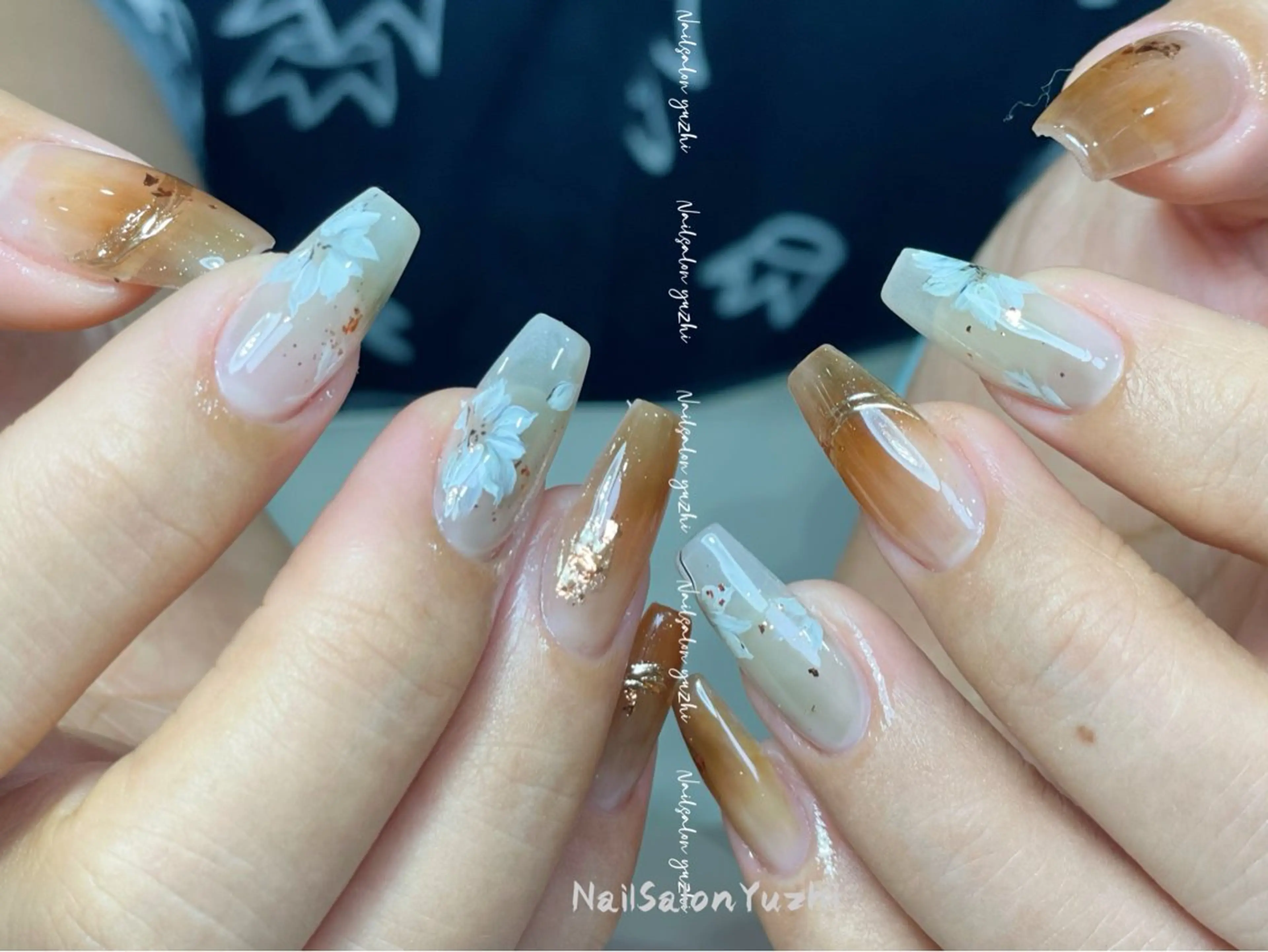 ネイル ハンドネイル MAKI💚💚💚 秋葉原.のネイルデザイン