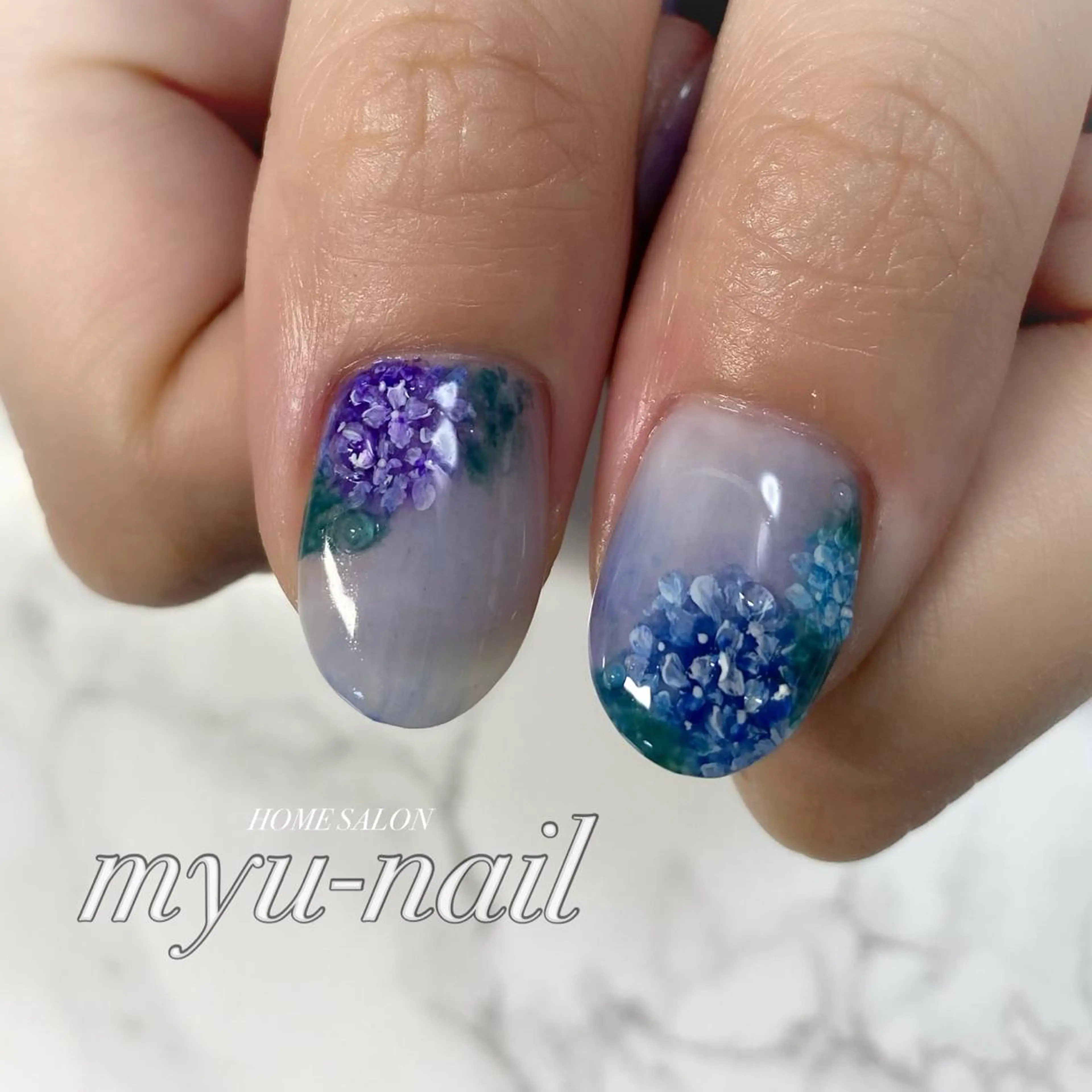 ネイル ホームサロン myu-nailのネイルデザイン