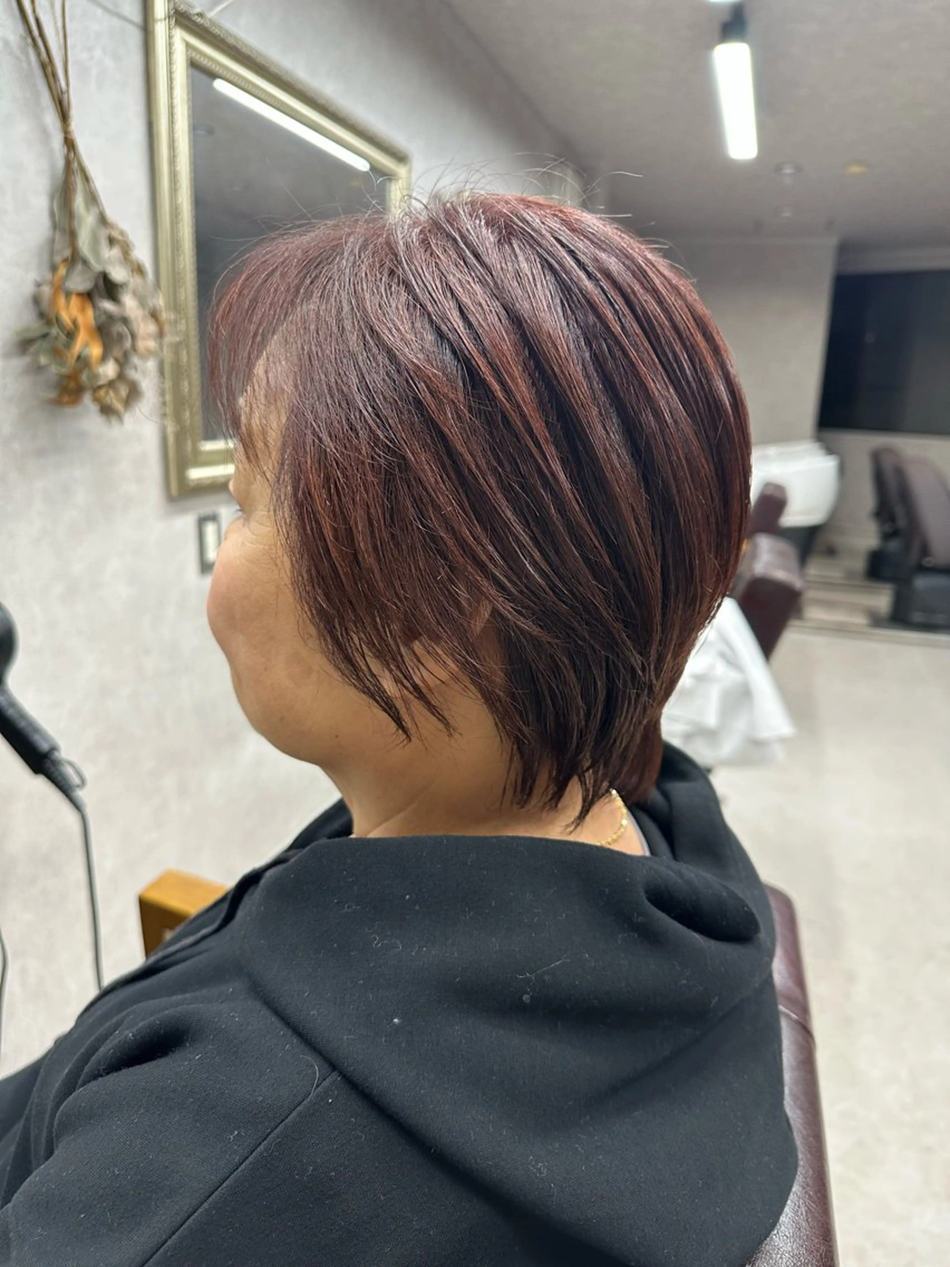 ショート カラー カット ヘアカラー トリートメント Lien 深井店のヘアスタイル